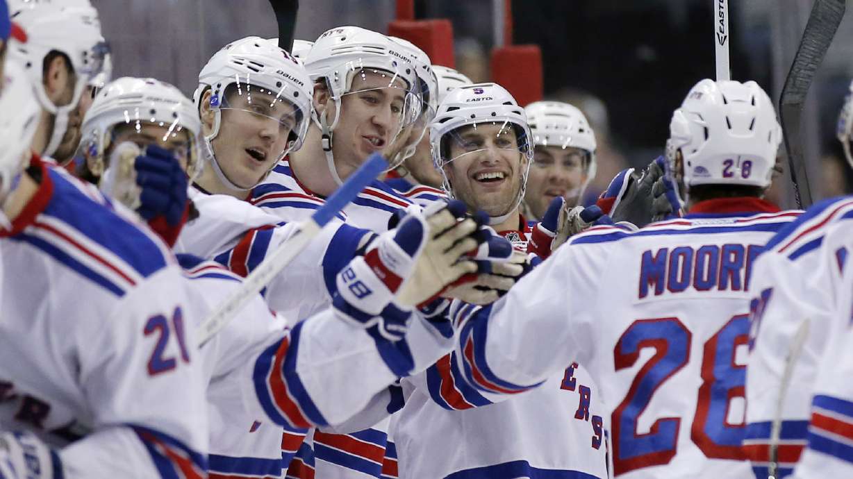 Rangers complete stellar regular season, defeat Capitals 4-2