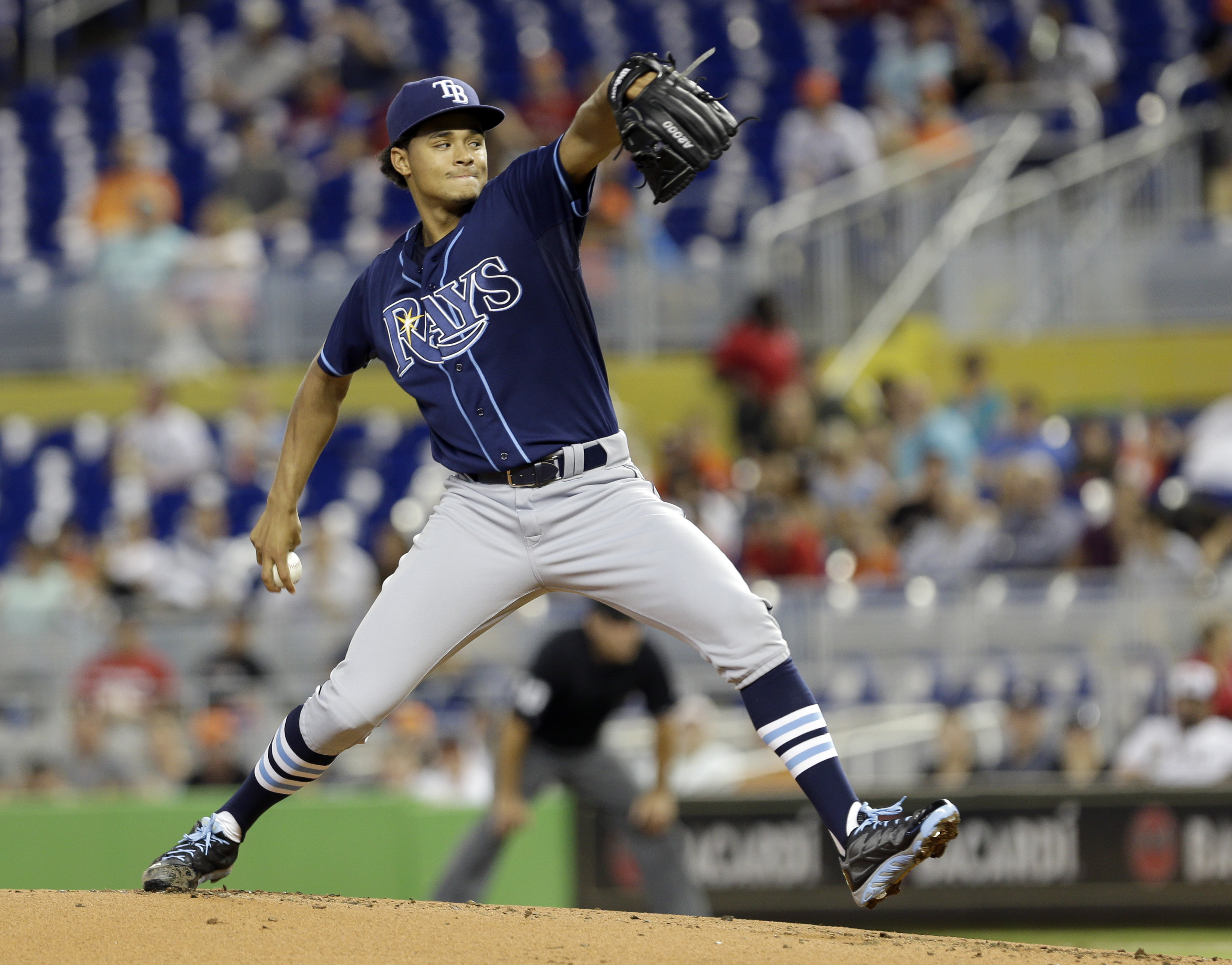 Chris Archer pitches Rays past Marlins 2-0