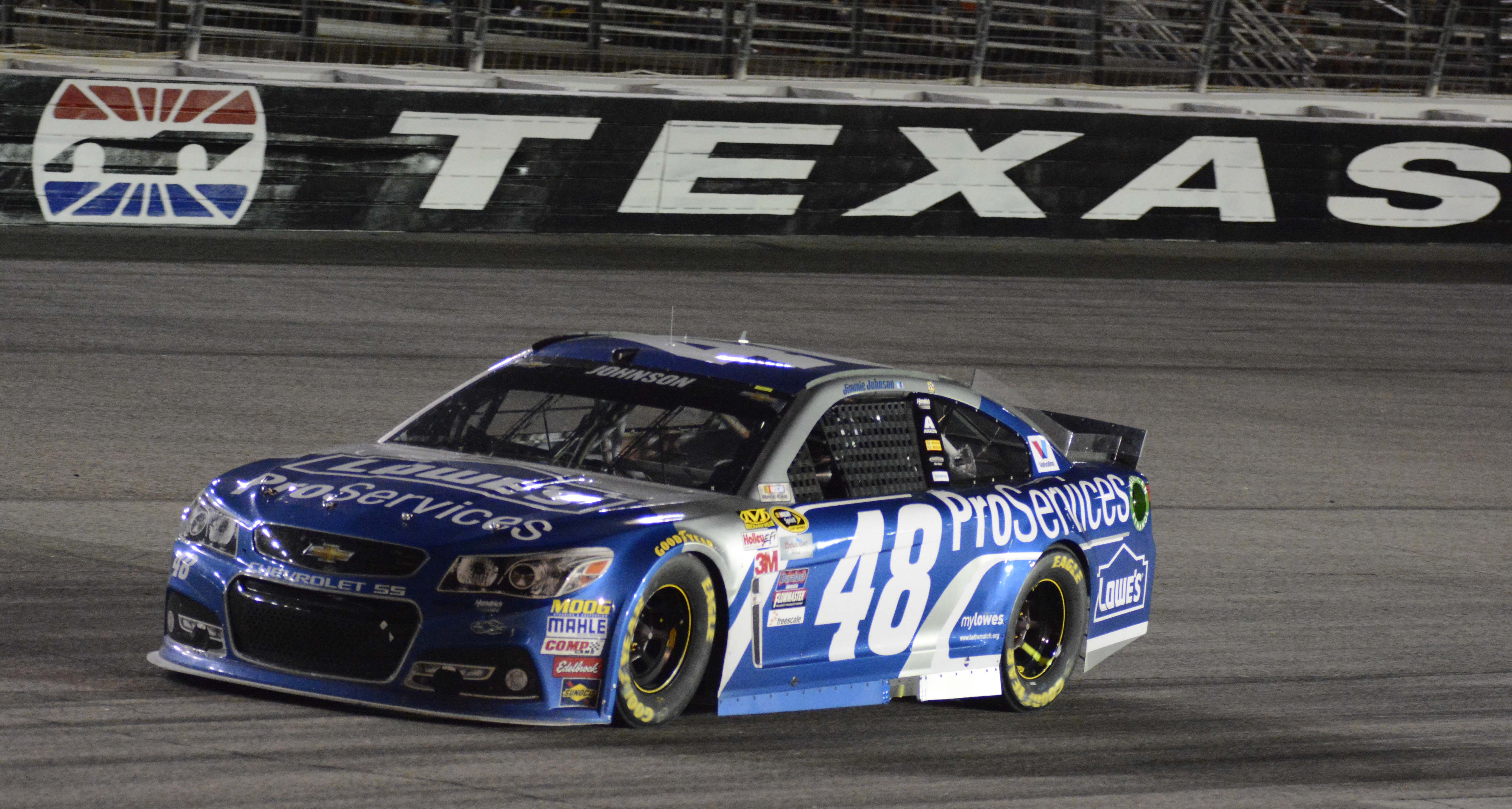 Jimmie Johnson gets 5th Sprint Cup win at Texas