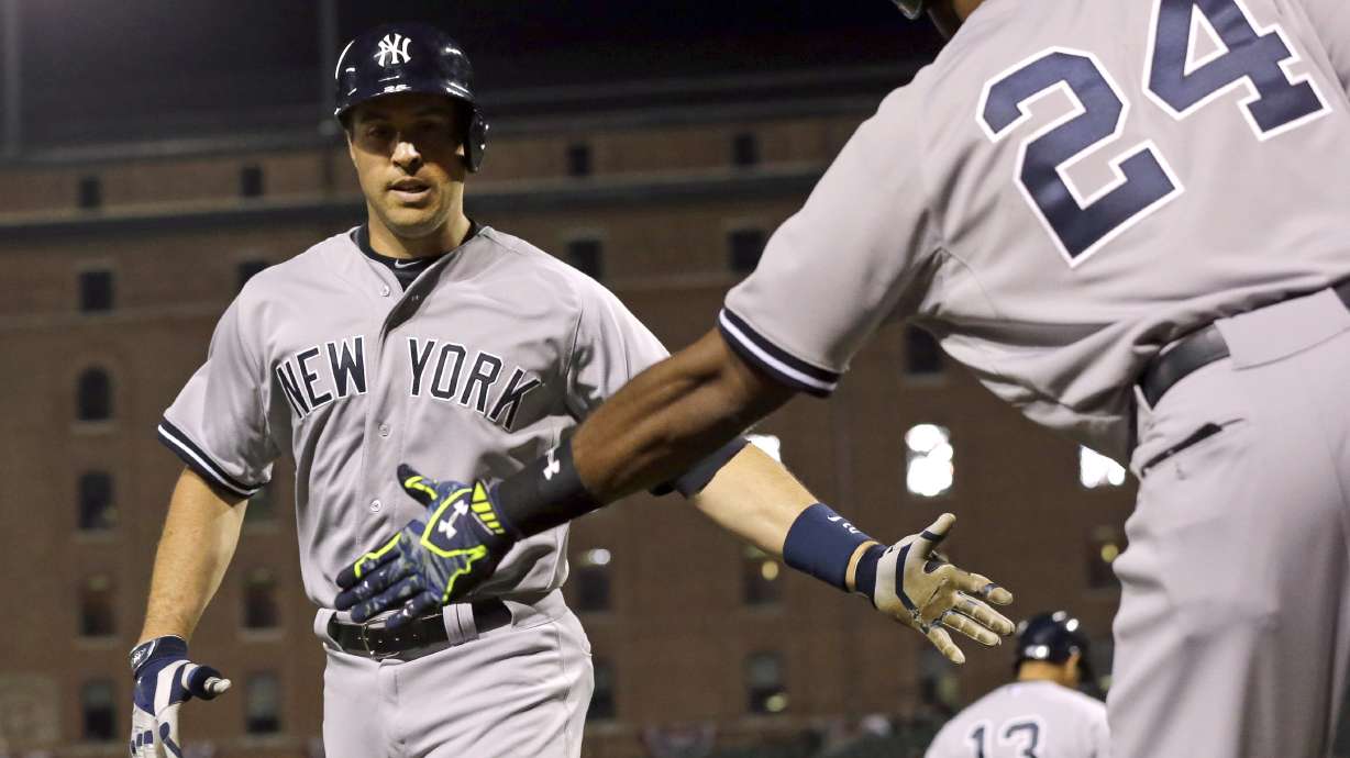 Drew's pinch-hit slam carries Yankees past Orioles 6-5