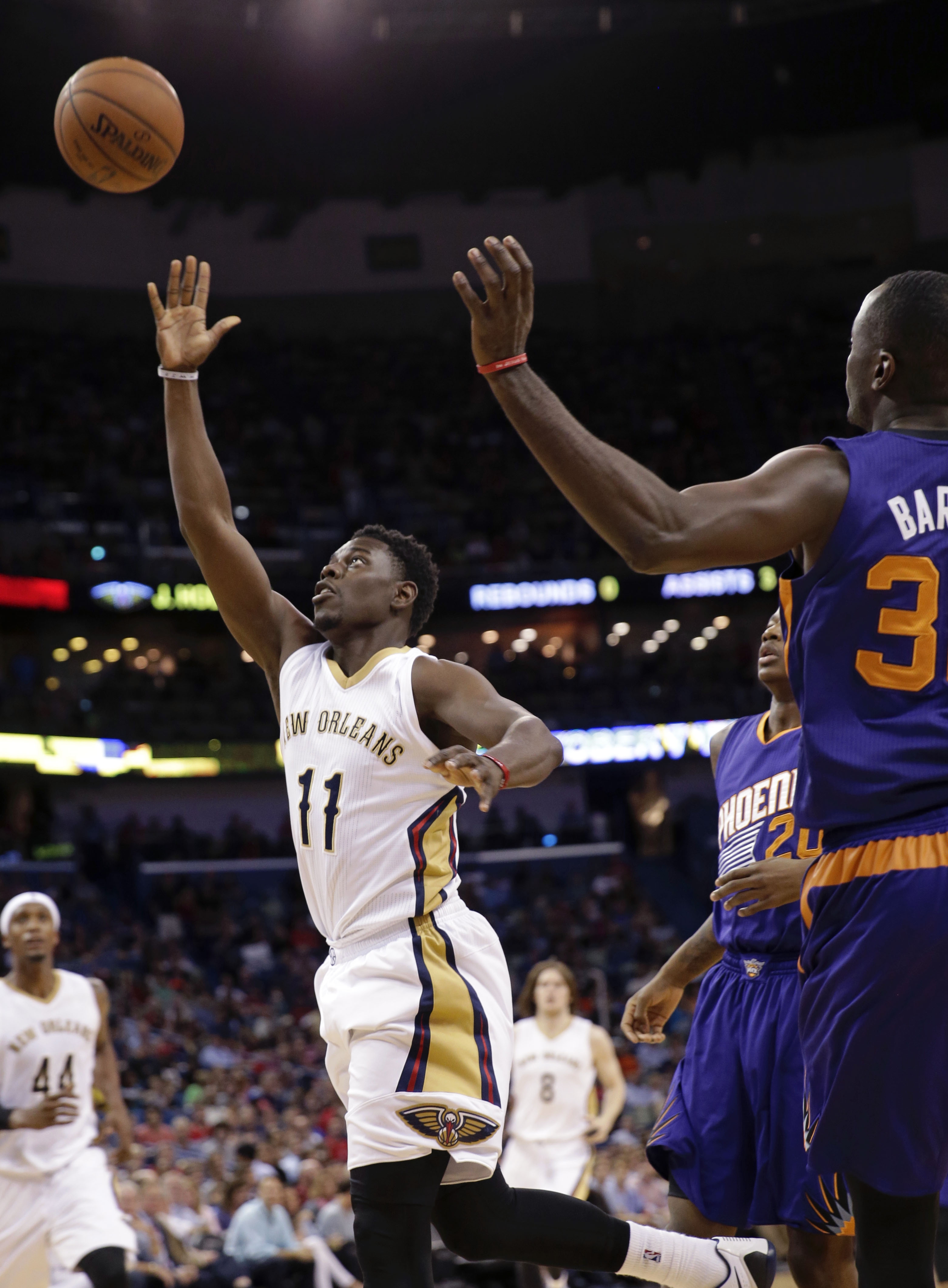 Pelicans' Holiday expected to play vs. Spurs
