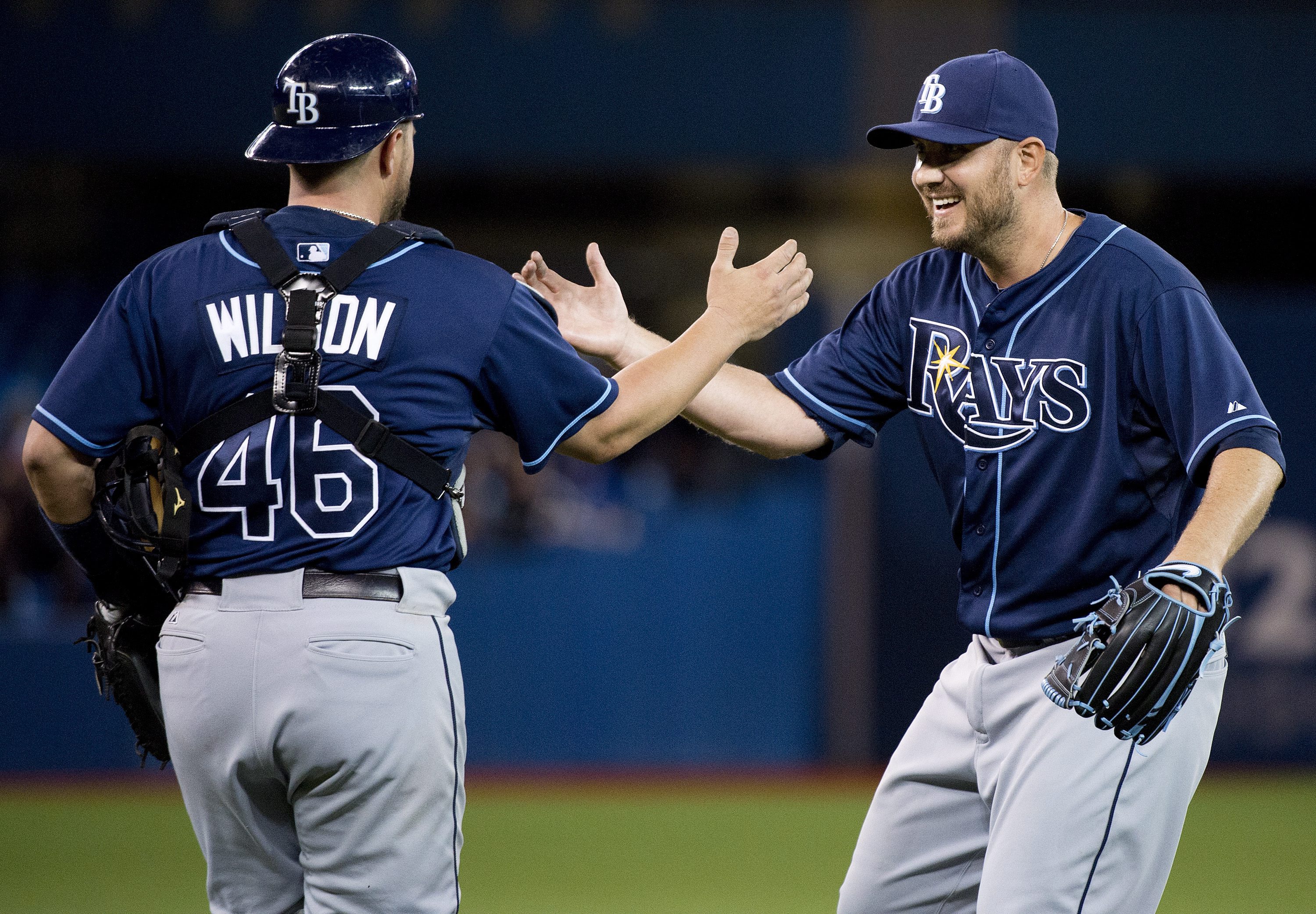 Jennings drives in go-ahead run as Rays beat Blue Jays 3-2