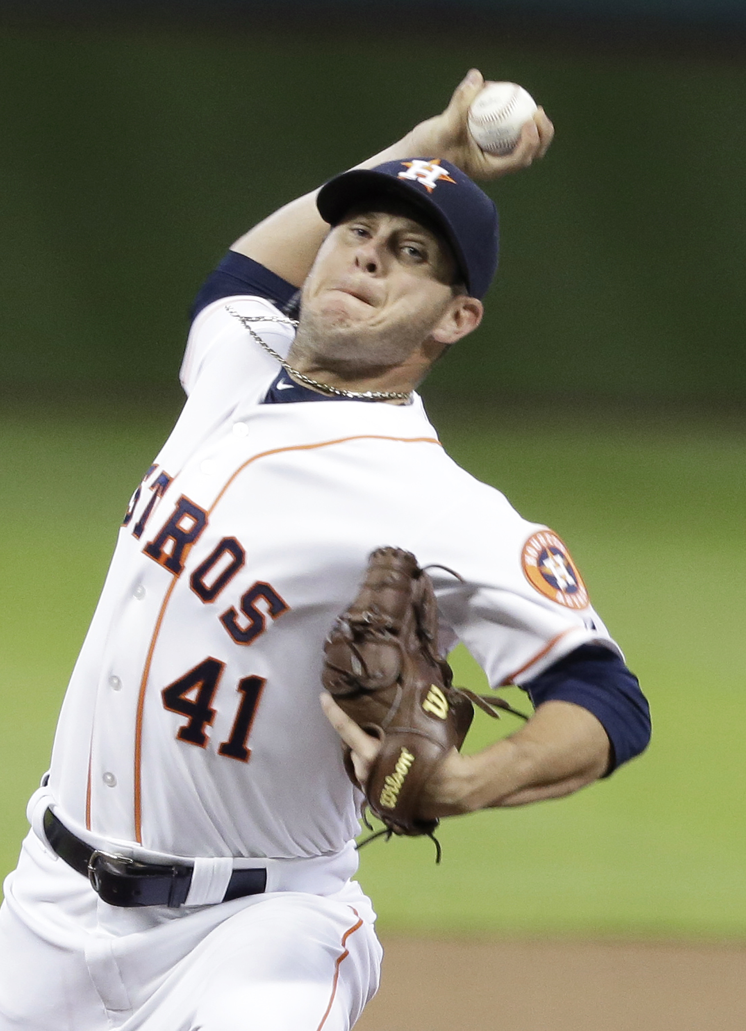 Oakland shuts out Astros 4-0