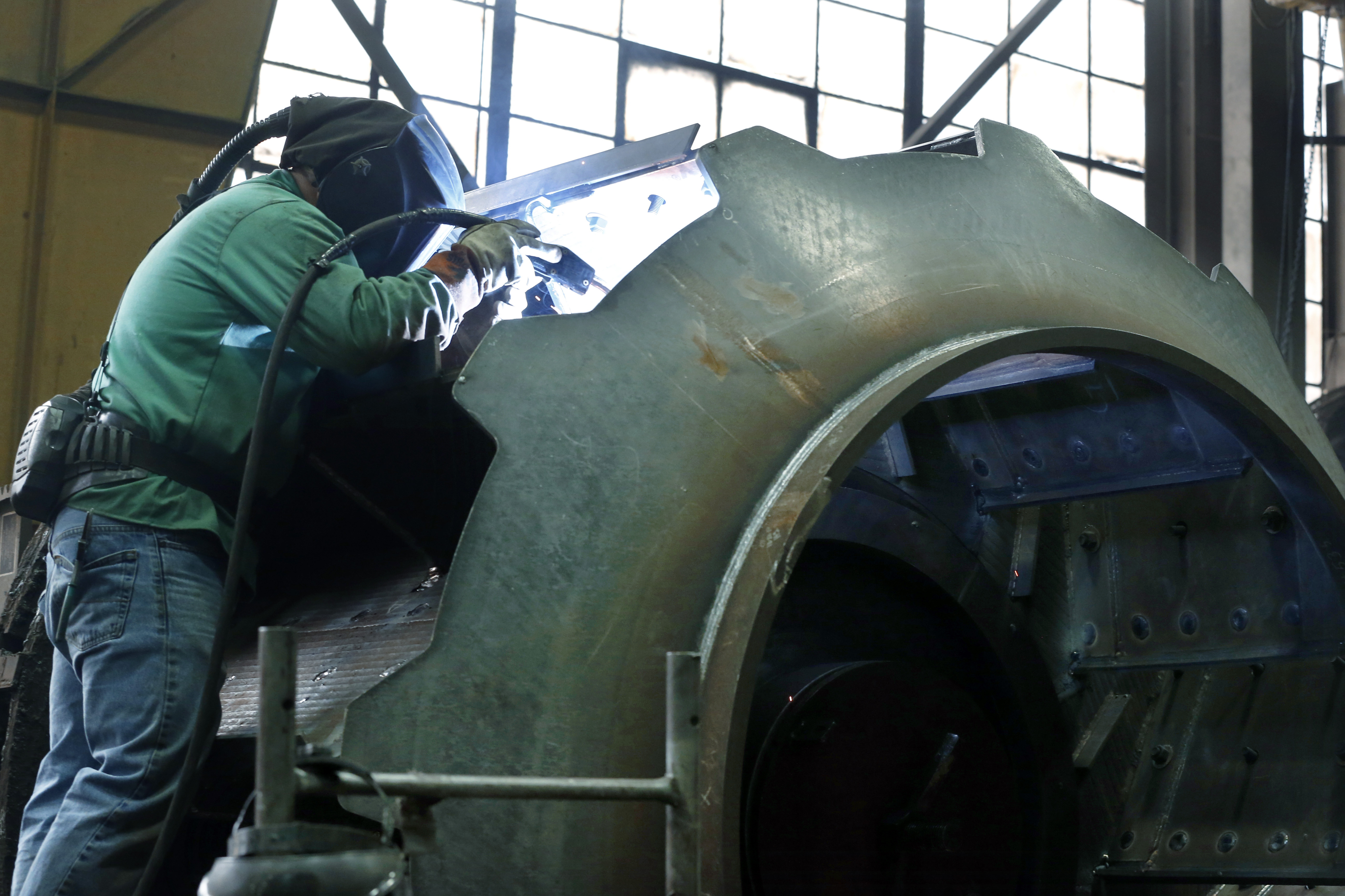 Industrial production in March posts biggest drop since 2009
