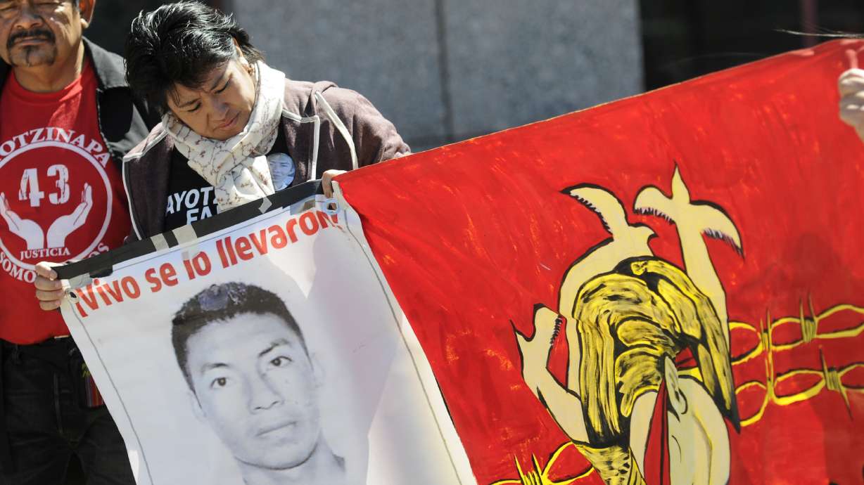 Relatives of students missing in Mexico rally in Connecticut