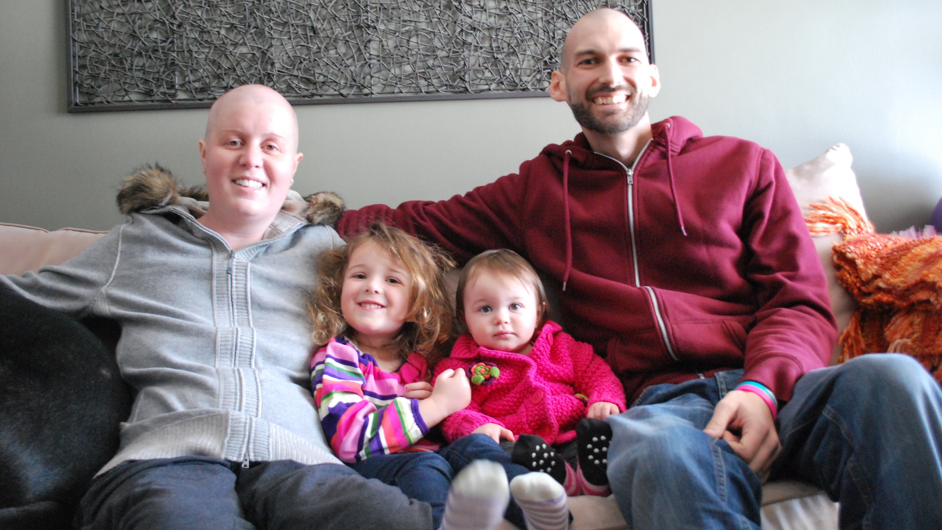 Unbroken: Husband and wife battle rare cancers