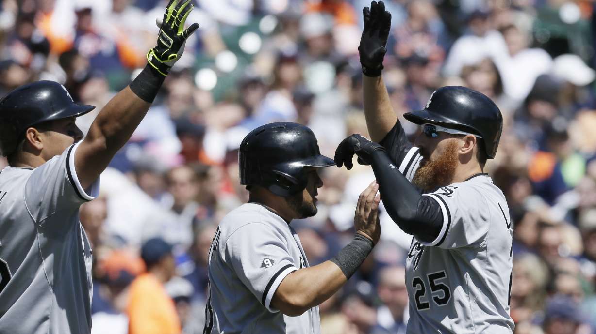 Abreu, LaRoche lead White Sox to 12-3 win against Tigers