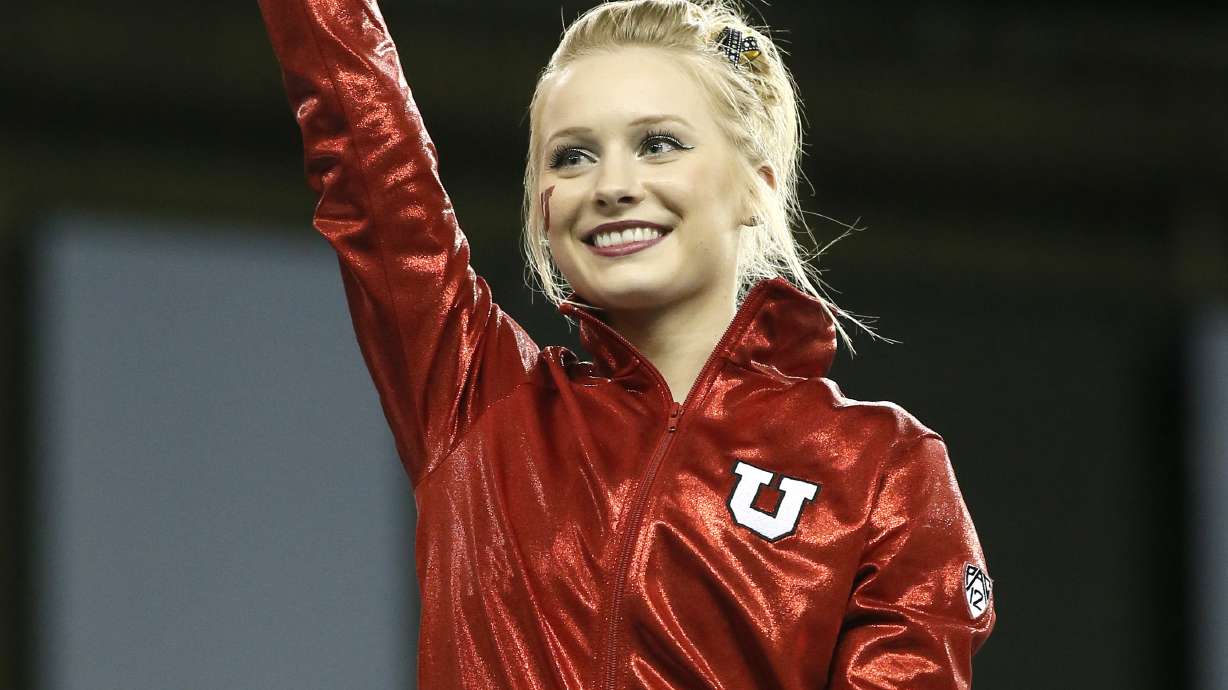 Utah's Dabritz wins uneven bars, falls short of another 10