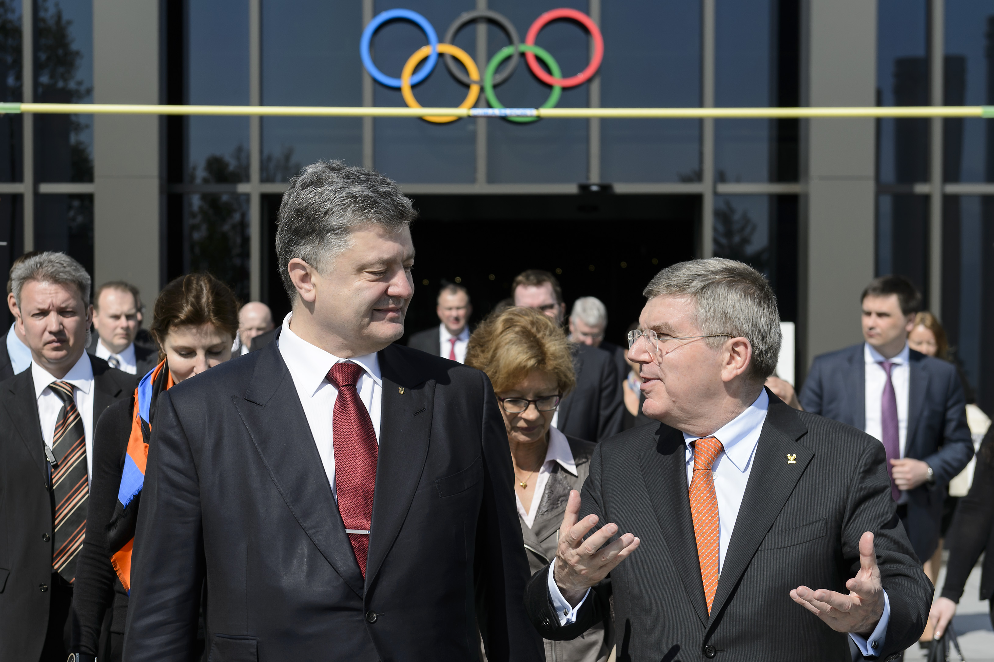 IOC: Ukraine president Poroshenko against sports boycotts