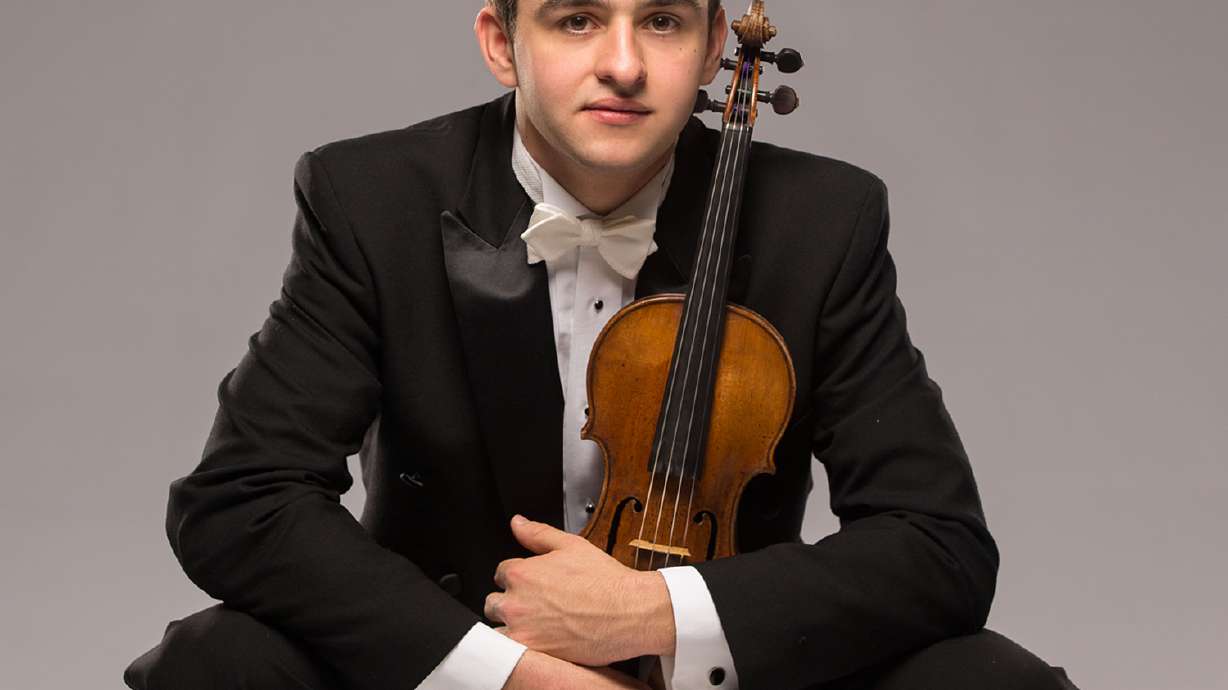 Young violinist William Hagen returns to Utah for concert