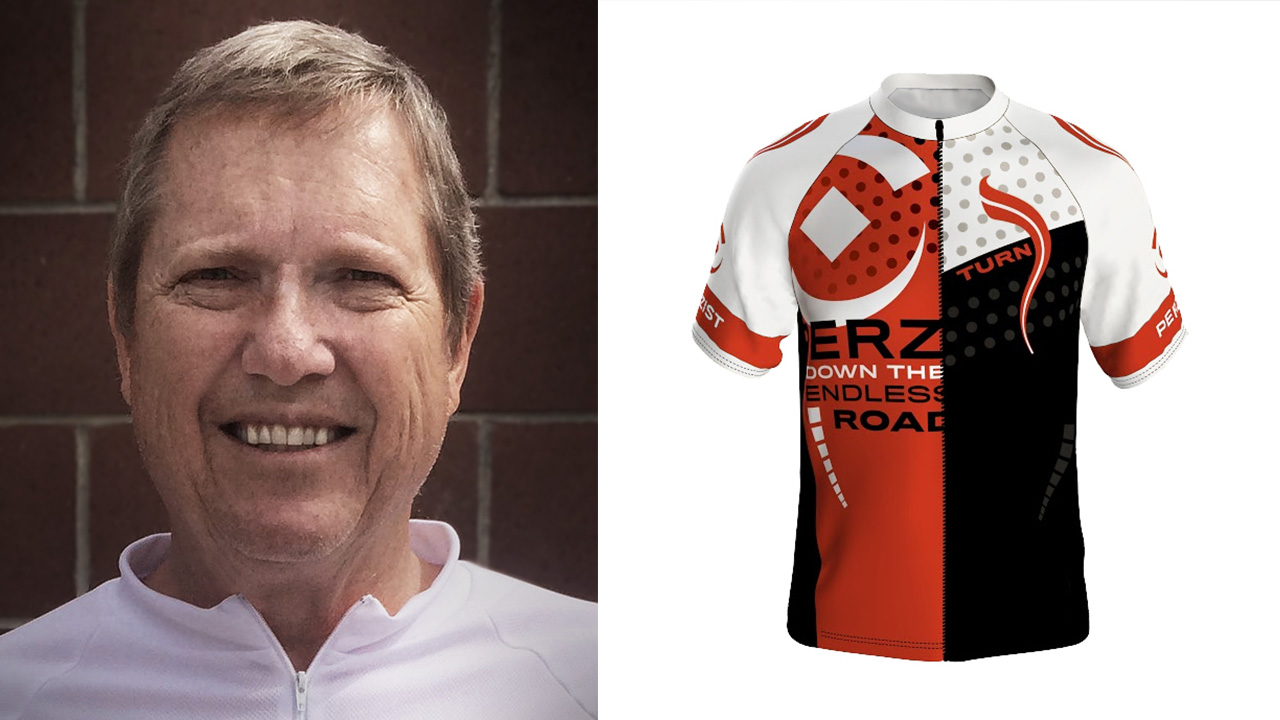 Local cyclist creates athletic jerseys for big, tall men