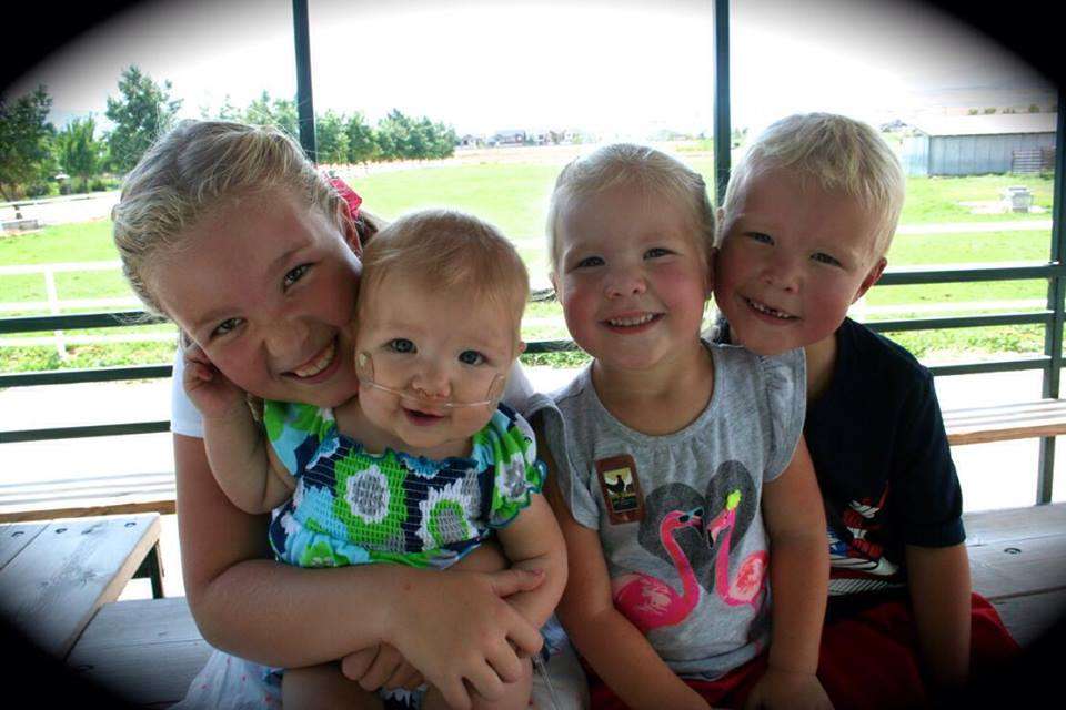 Two out of four Homer siblings face physical challenges on a daily basis. (Photo: Brynn Homer)