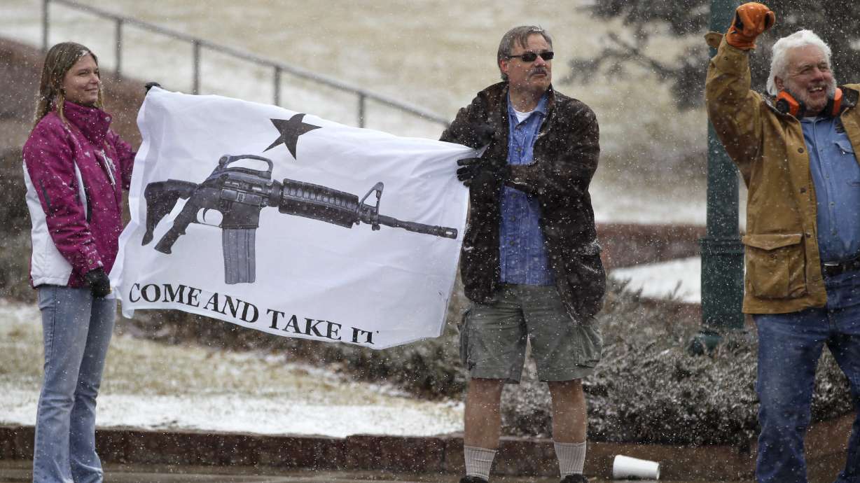 As theater shooting trial opens, gun debate dwindles