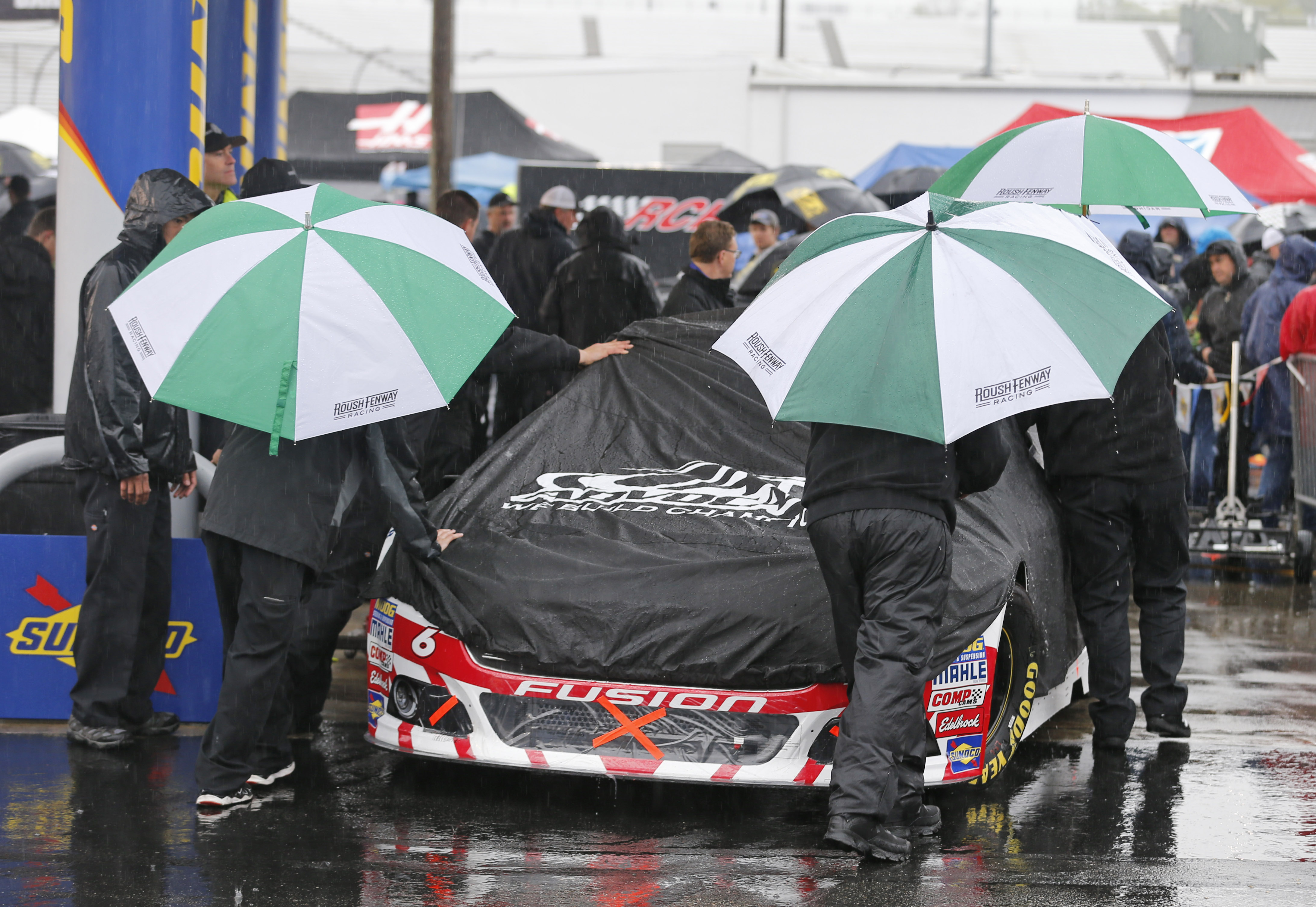 Rain postpones NASCAR race at Richmond until Sunday