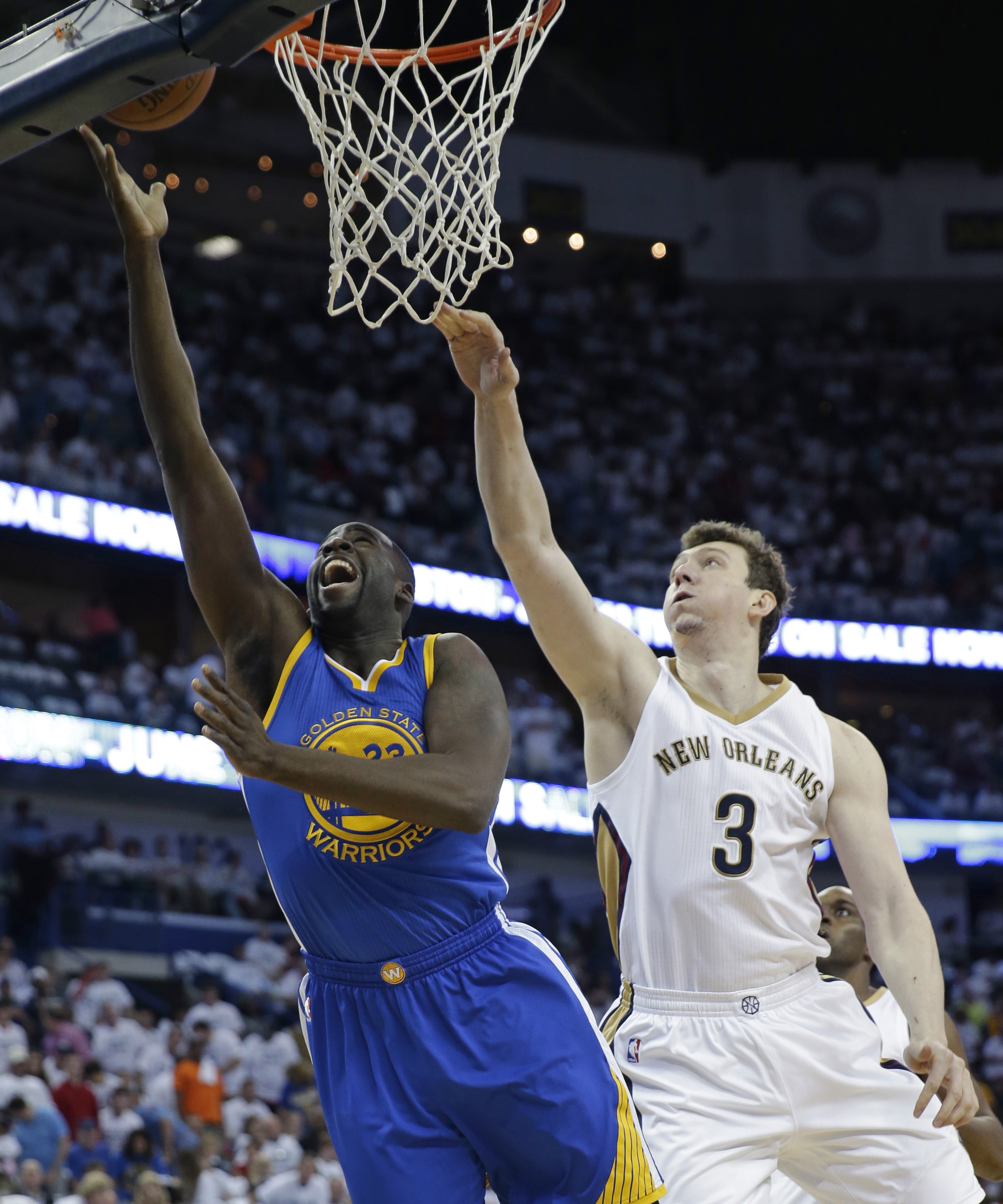 Warriors complete sweep with 109-98 win over Pelicans