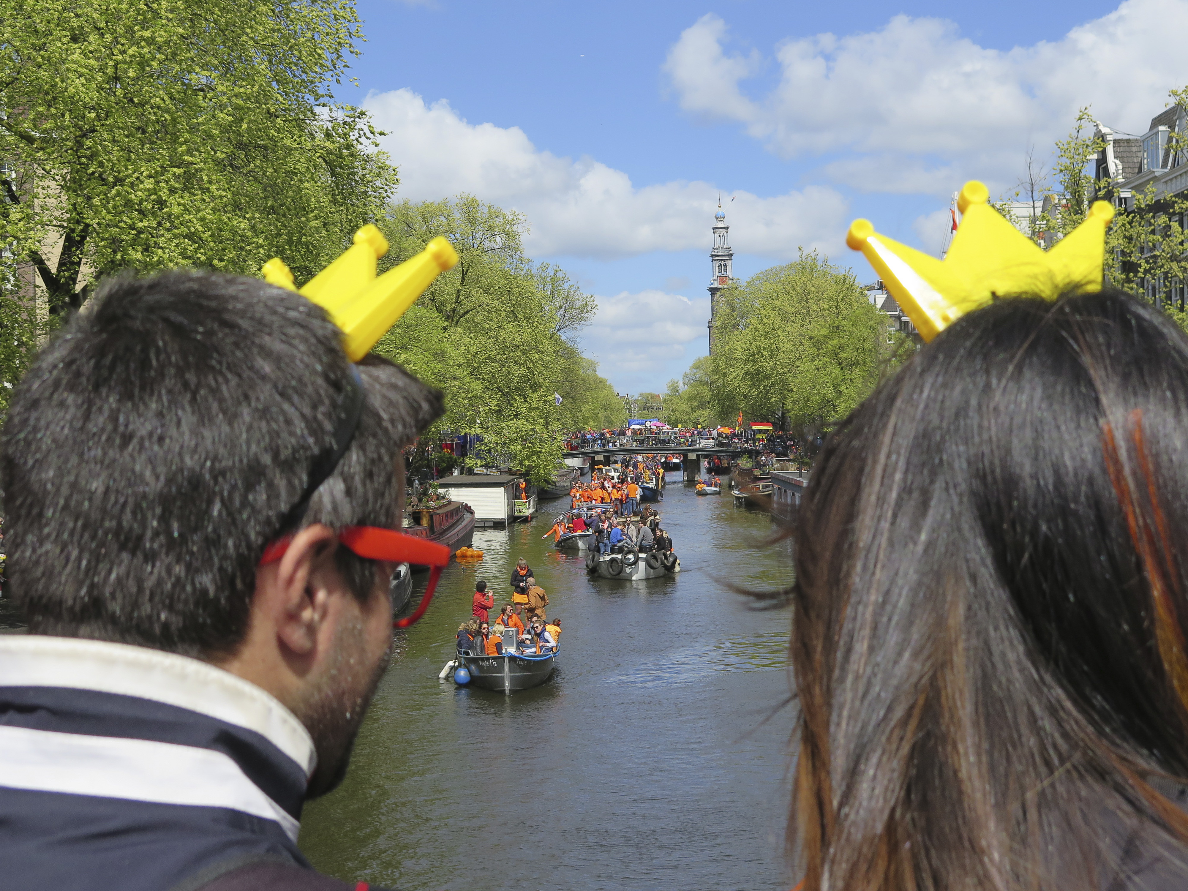 The Netherlands turns all orange for King's Day