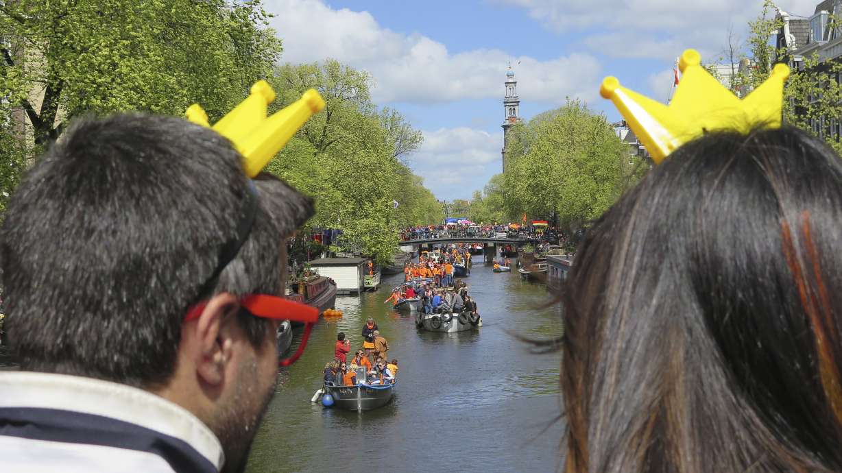 The Netherlands turns all orange for King's Day