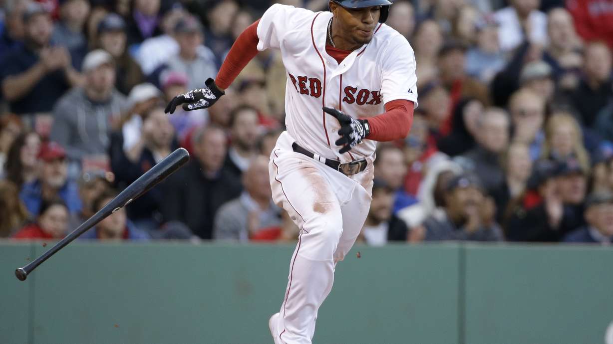Blue Jays pound Red Sox with 17 hits, win 11-8