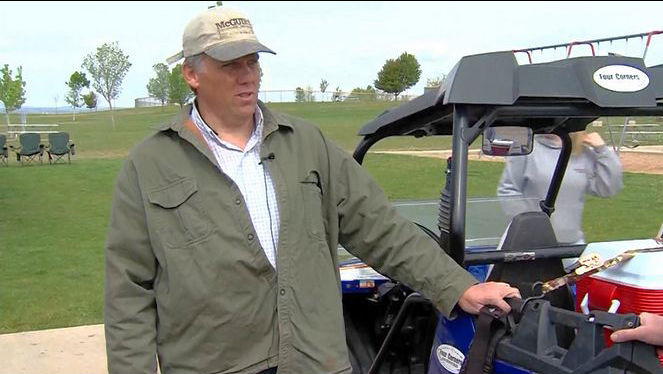 FILE - In May 2014, San Juan County Commissioner Phil Lyman organized an ATV ride through Recapture Canyon to protest what he says is the agonizingly slow decision-making process of the BLM. (Alan Neves/KSL-TV)