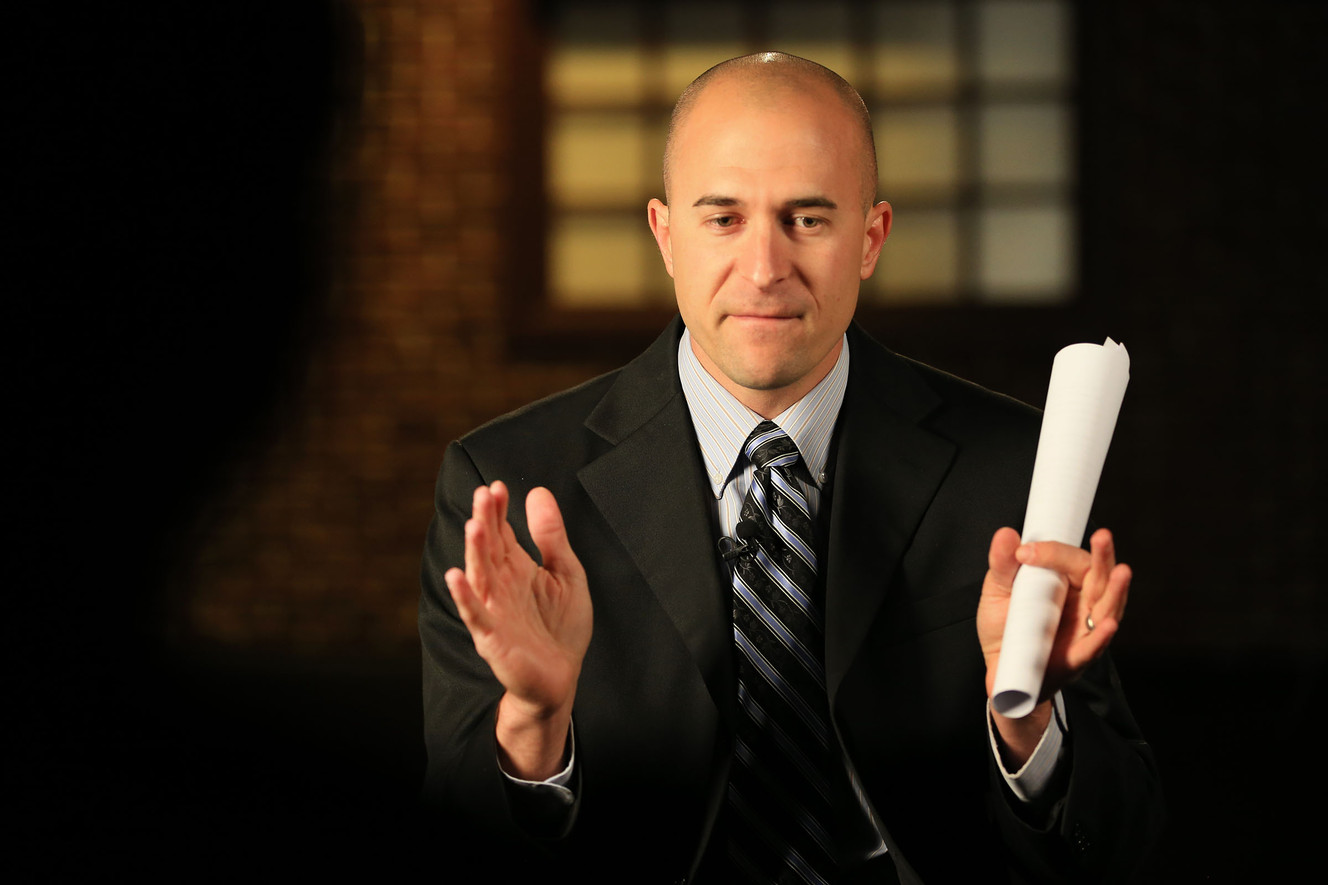 Officer suspended after 2014 gay pride parade joins conservative think tank