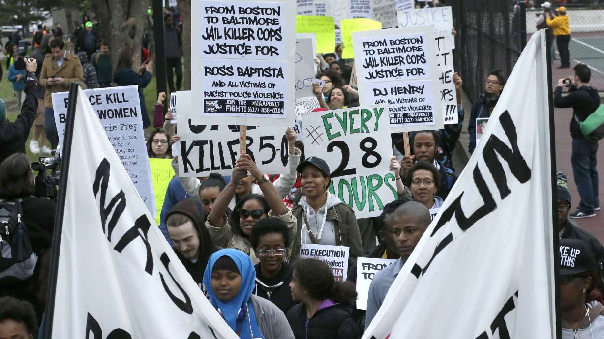 Baltimore death sparks protests in New York, Boston