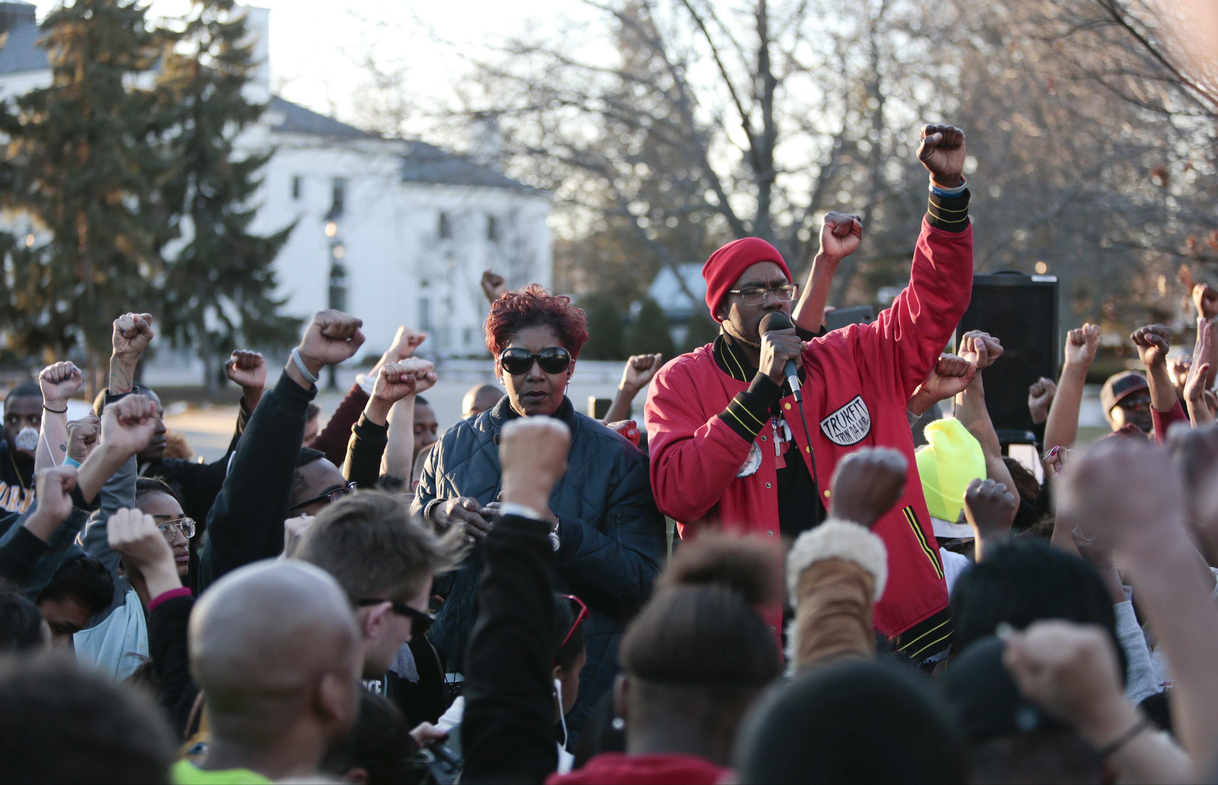 Family of man killed by police officer marches in Milwaukee