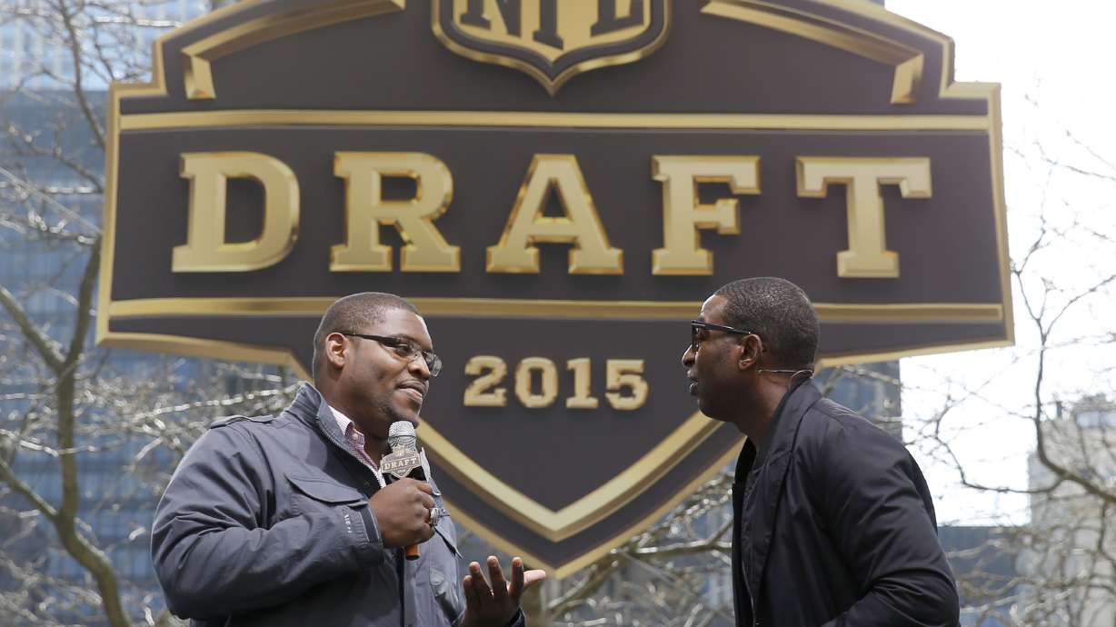 The Latest: Who's left after NFL draft's opening round?
