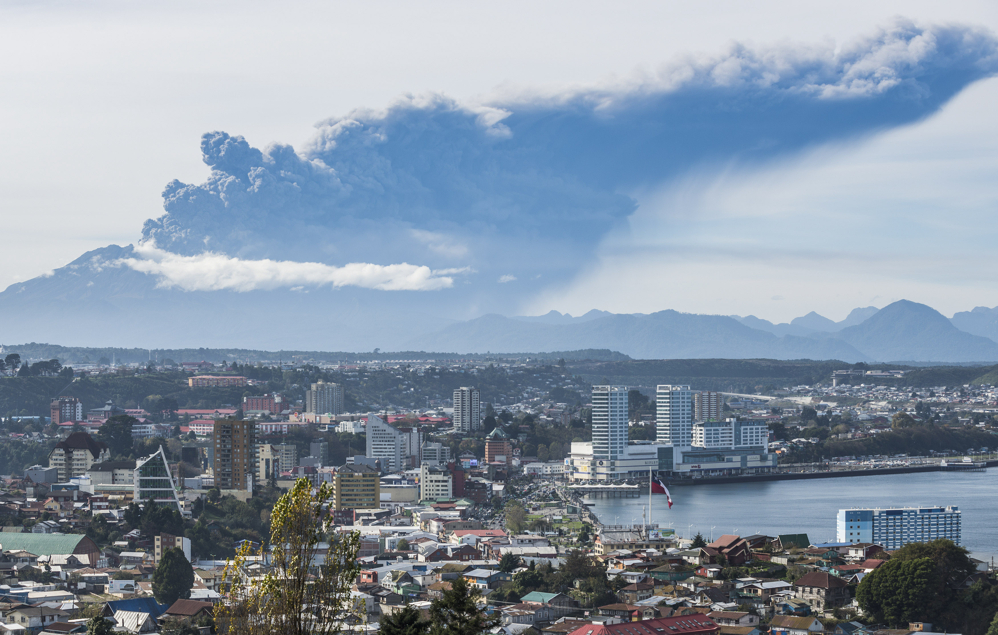 Rainfall in area of Chile volcano could cause mudslides
