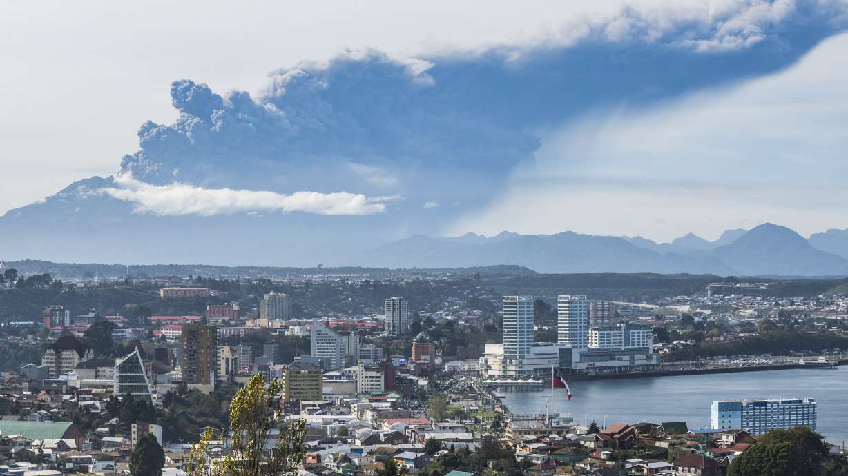 Rainfall in area of Chile volcano could cause mudslides