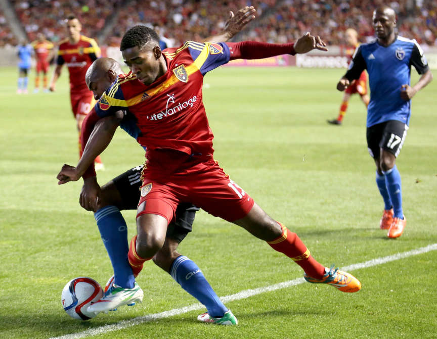 Real Salt Lake ties San Jose 1-1 on Earthquakes' own goal