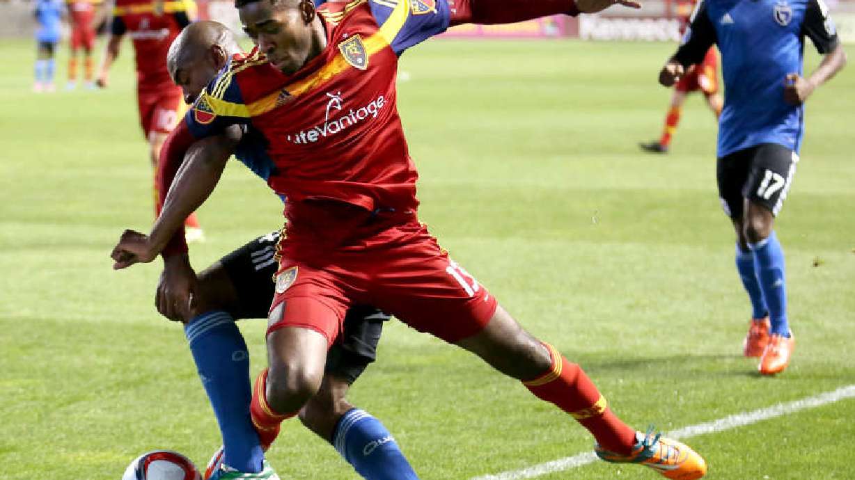 Real Salt Lake ties San Jose 1-1 on Earthquakes' own goal