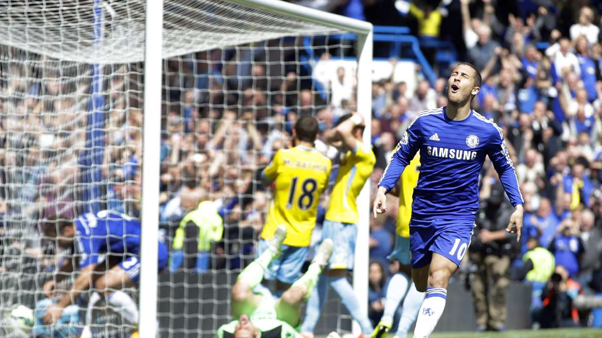 Chelsea wins Premier League title for 1st time in 5 years