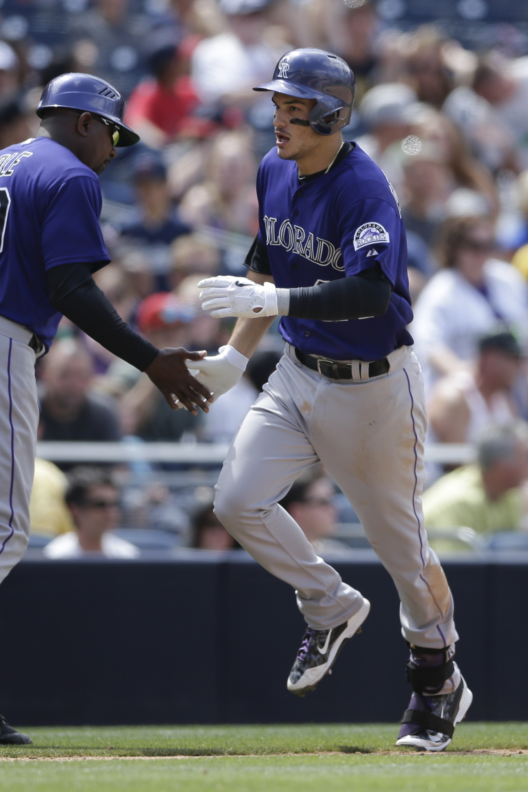 Gyorko's long homer helps Padres to 8-6 win over Rockies