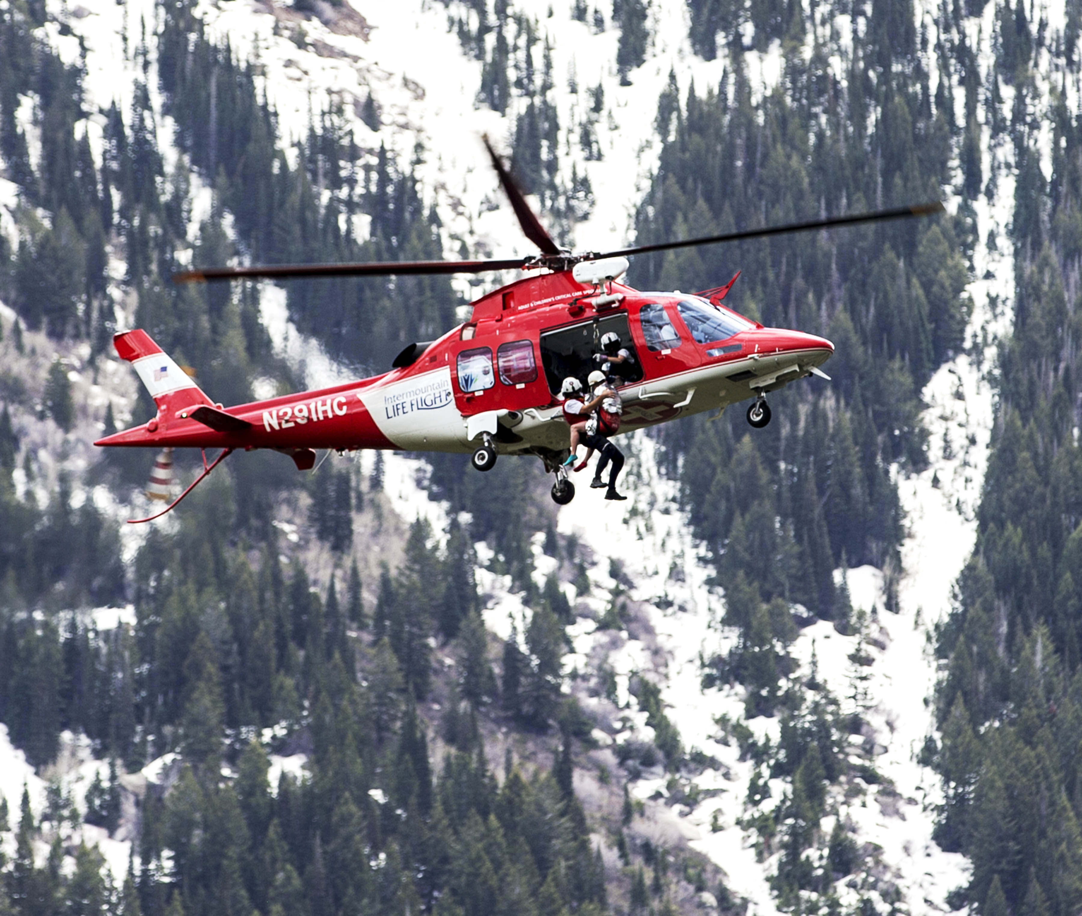 life flight, helicopter, hiker