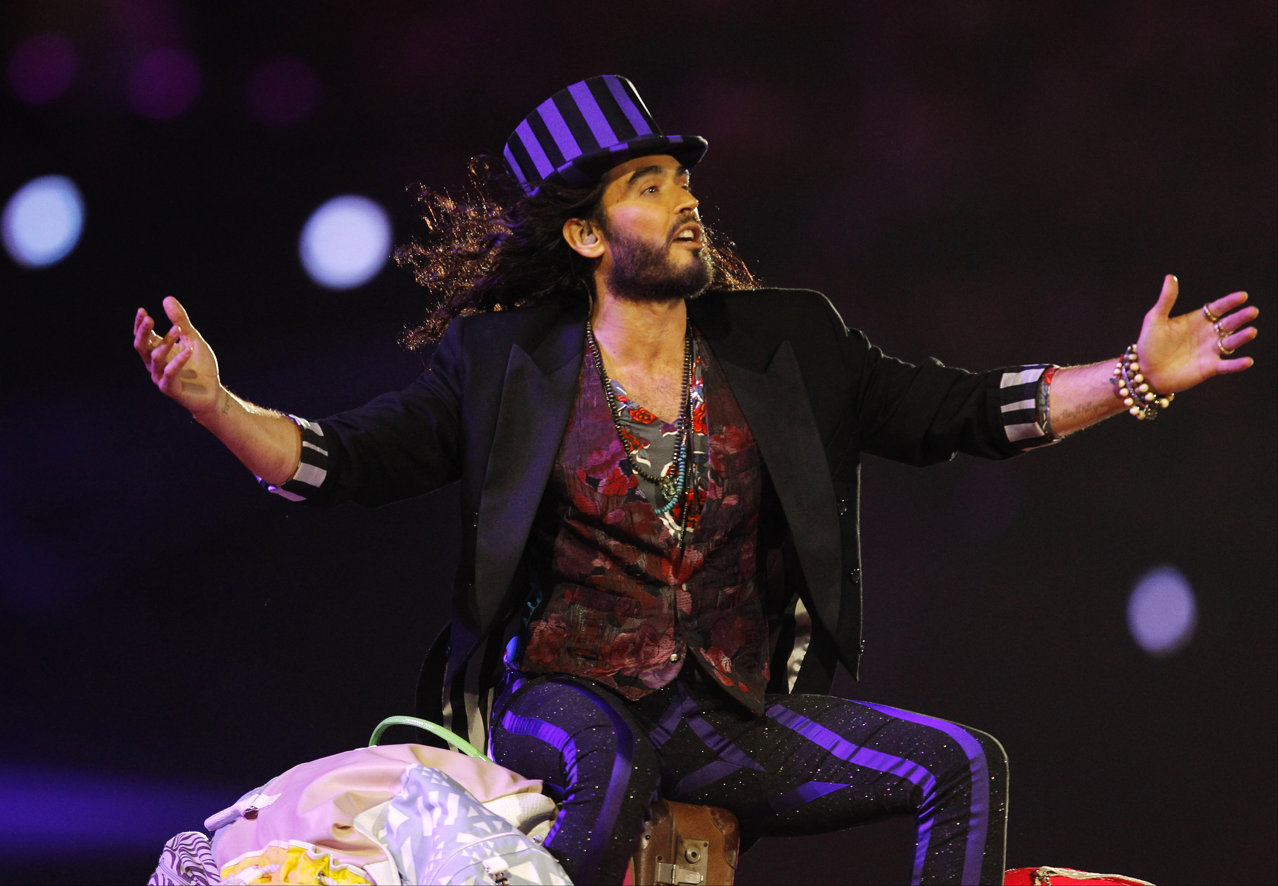 British comedian, activist Russell Brand backs Labour Party