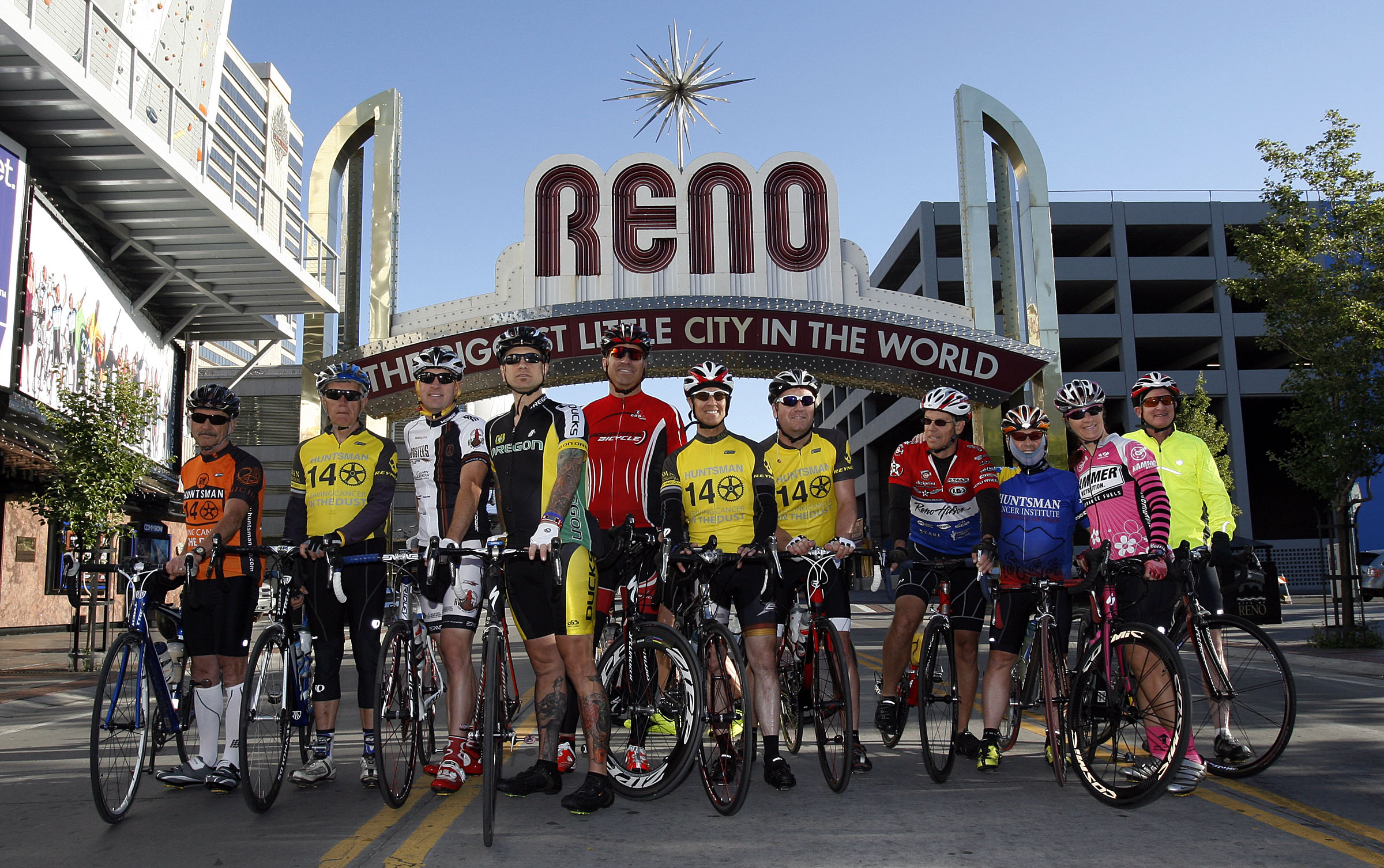 One man's two-wheeled fight against cancer