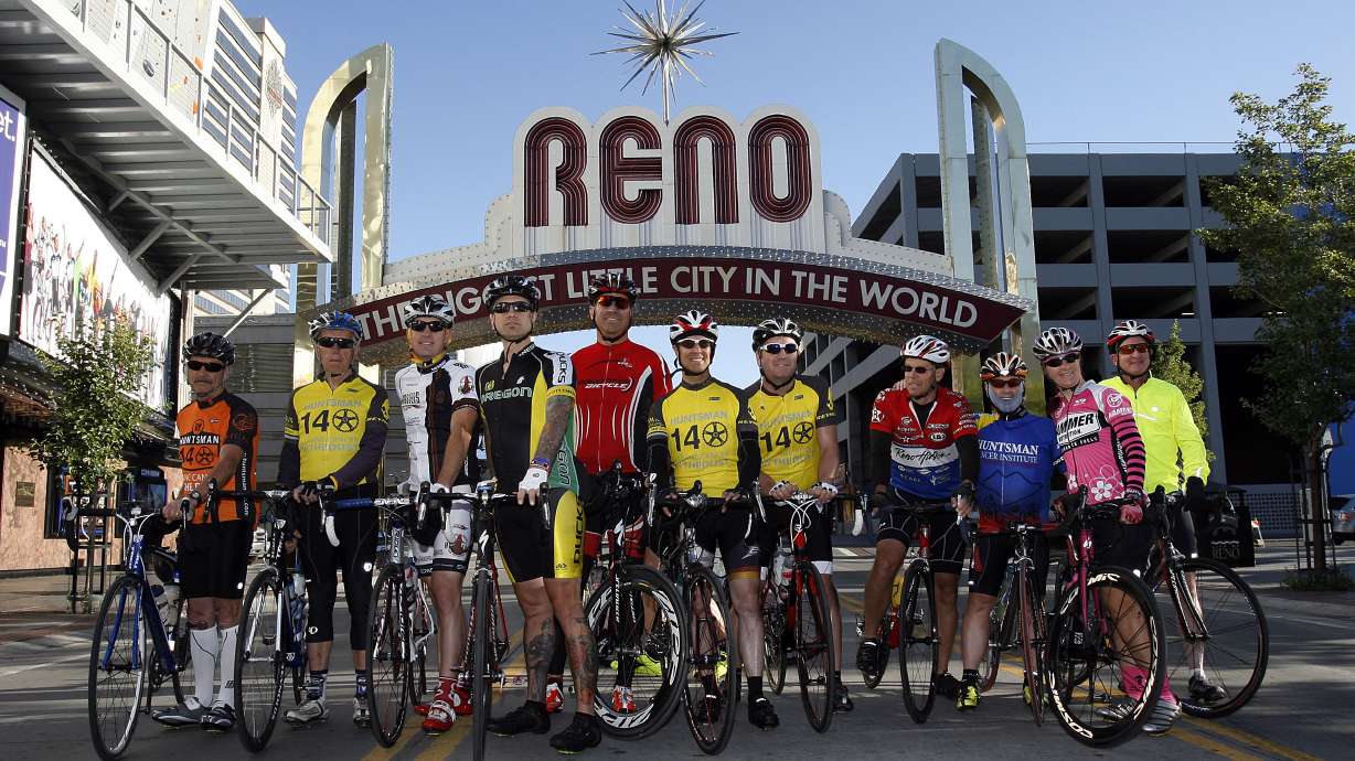 One man's two-wheeled fight against cancer