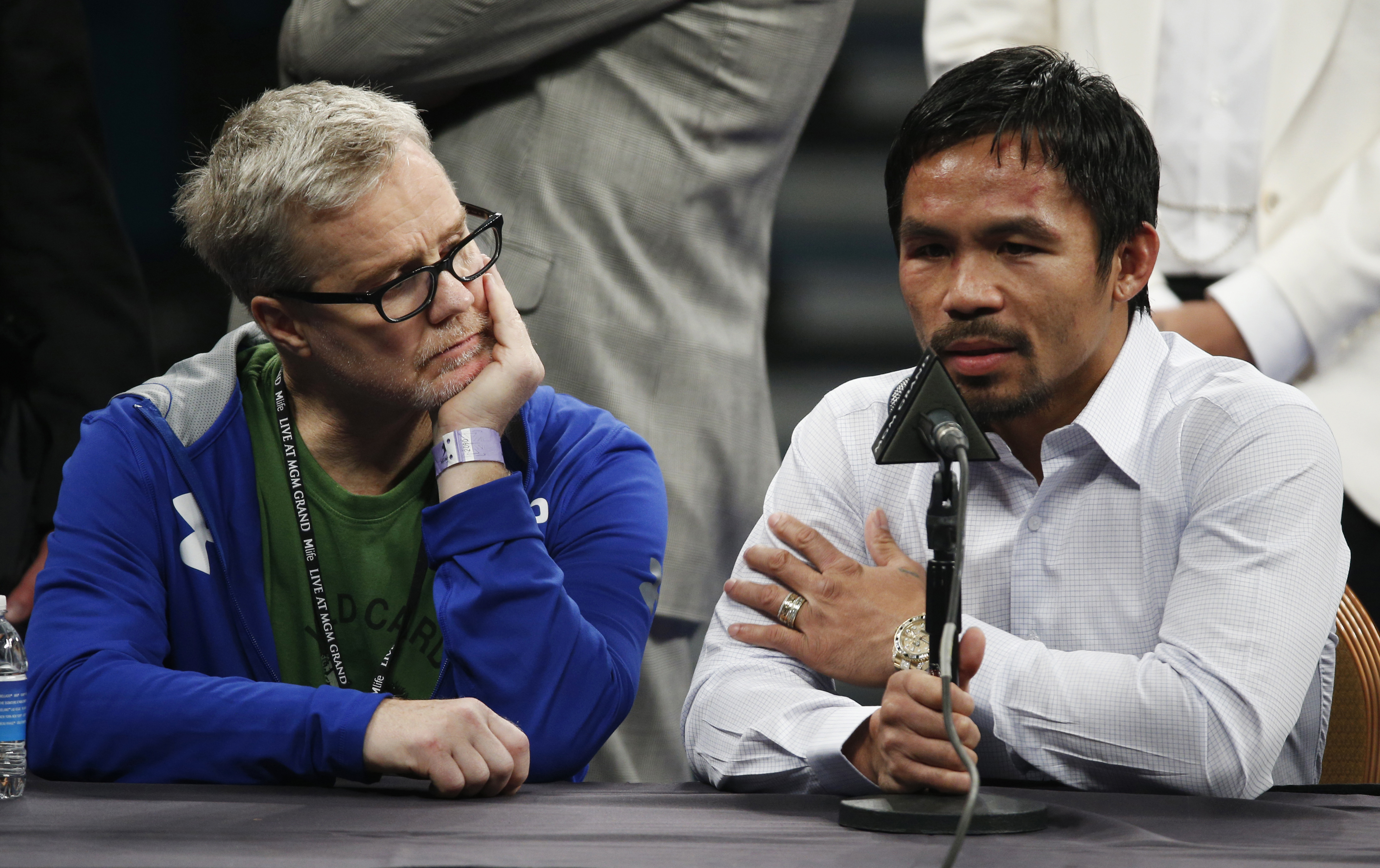 Suit filed against Pacquiao for not disclosing injury