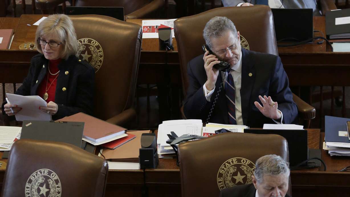 Texas gay discrimination bill opens complex father-son split
