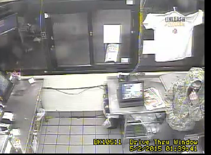Police seek man who allegedly robbed Burger King at knife-point