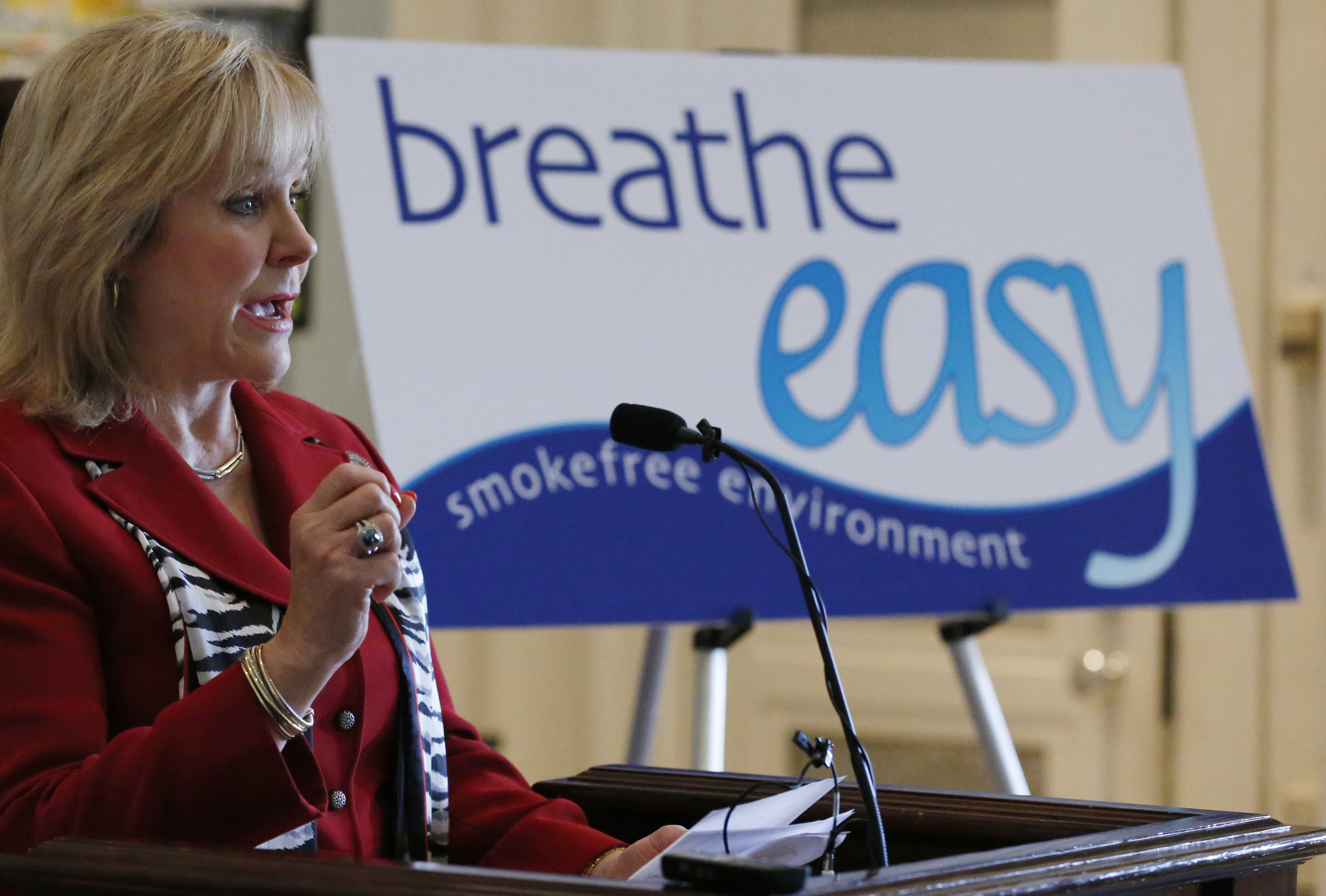 Oklahoma governor signs tobacco-free schools bill into law