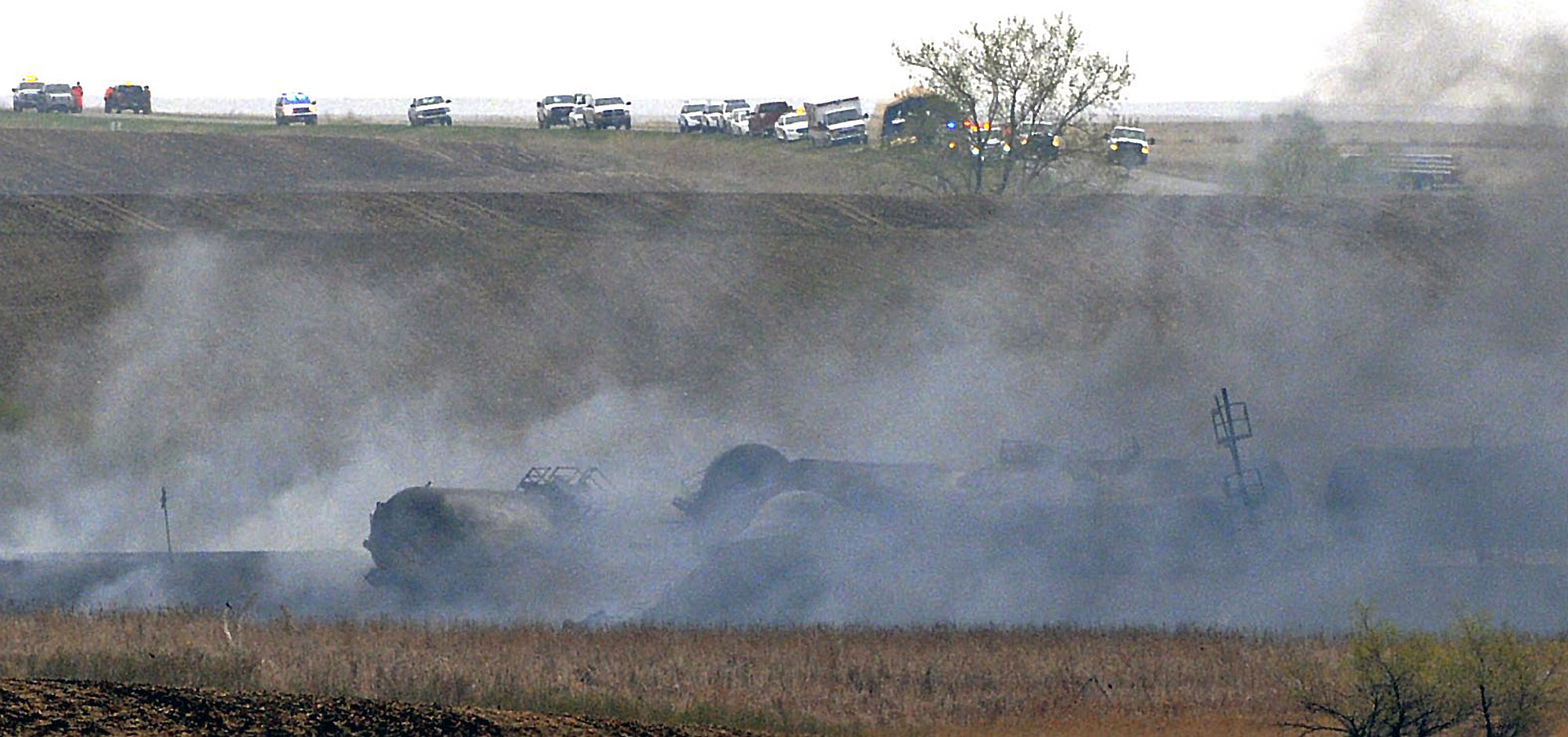 Oil in North Dakota derailment was treated to cut volatility