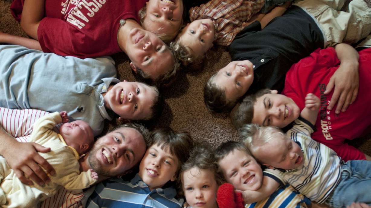 Boy or girl? Family with 12 sons finds out soon about No. 13