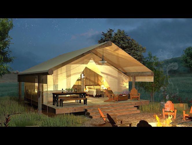 Llega el glamour en Tiendas de Campaña a Bear Lake, una opción más cómoda para la familia