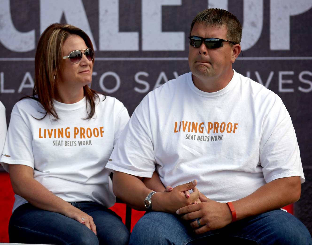 Crash survivors help kick off new seat belt law, educational effort