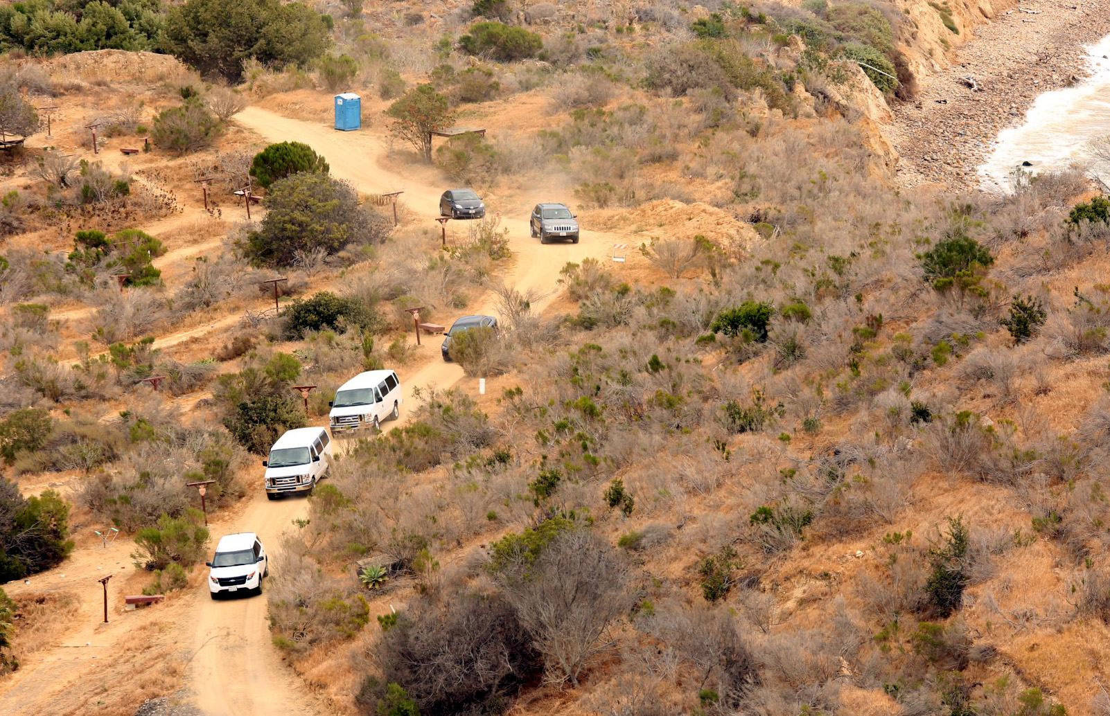 Jurors visit cliff where 4-year-old girl plunged to death