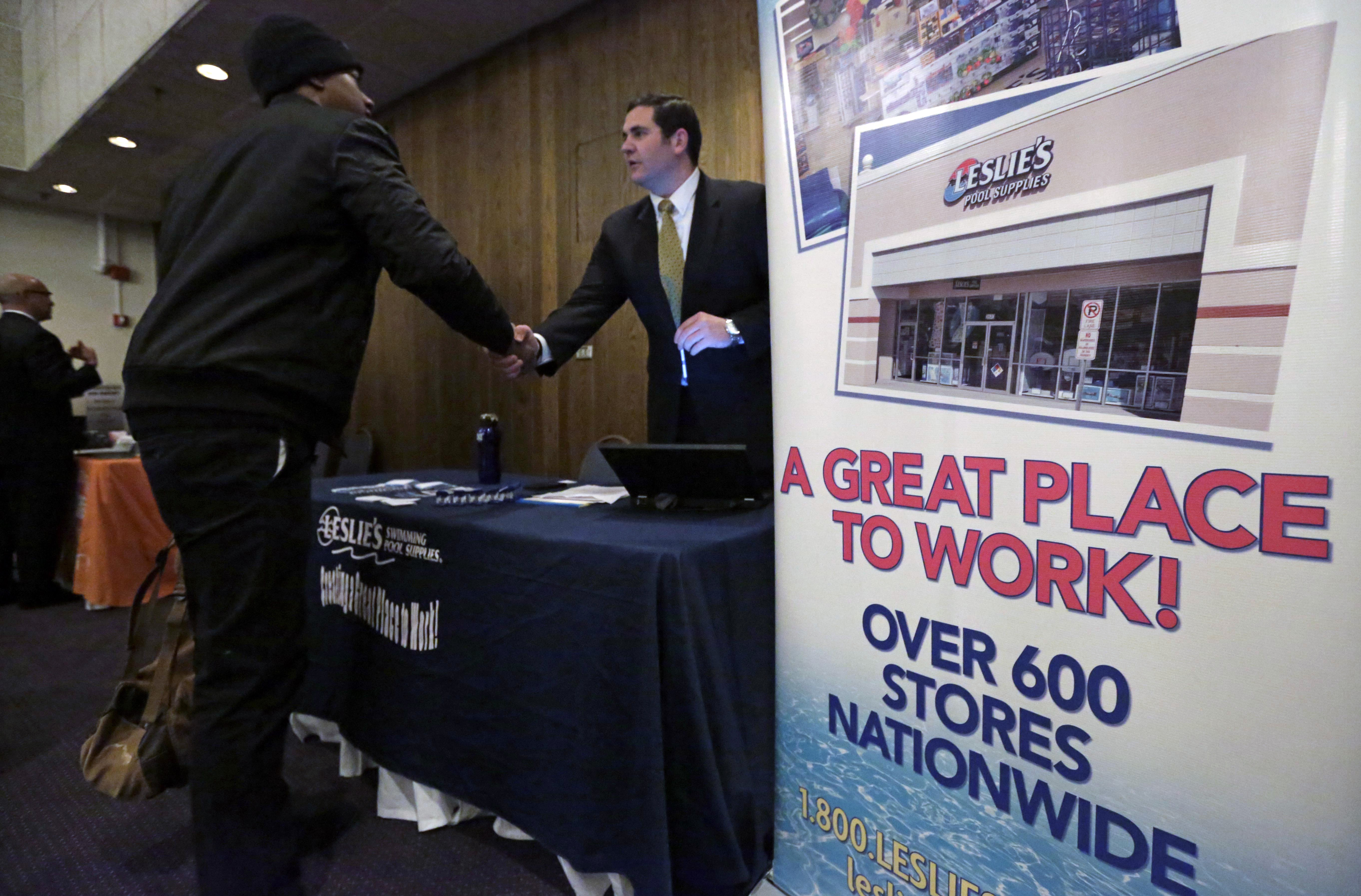 US economy rebounding with solid if unspectacular job gains