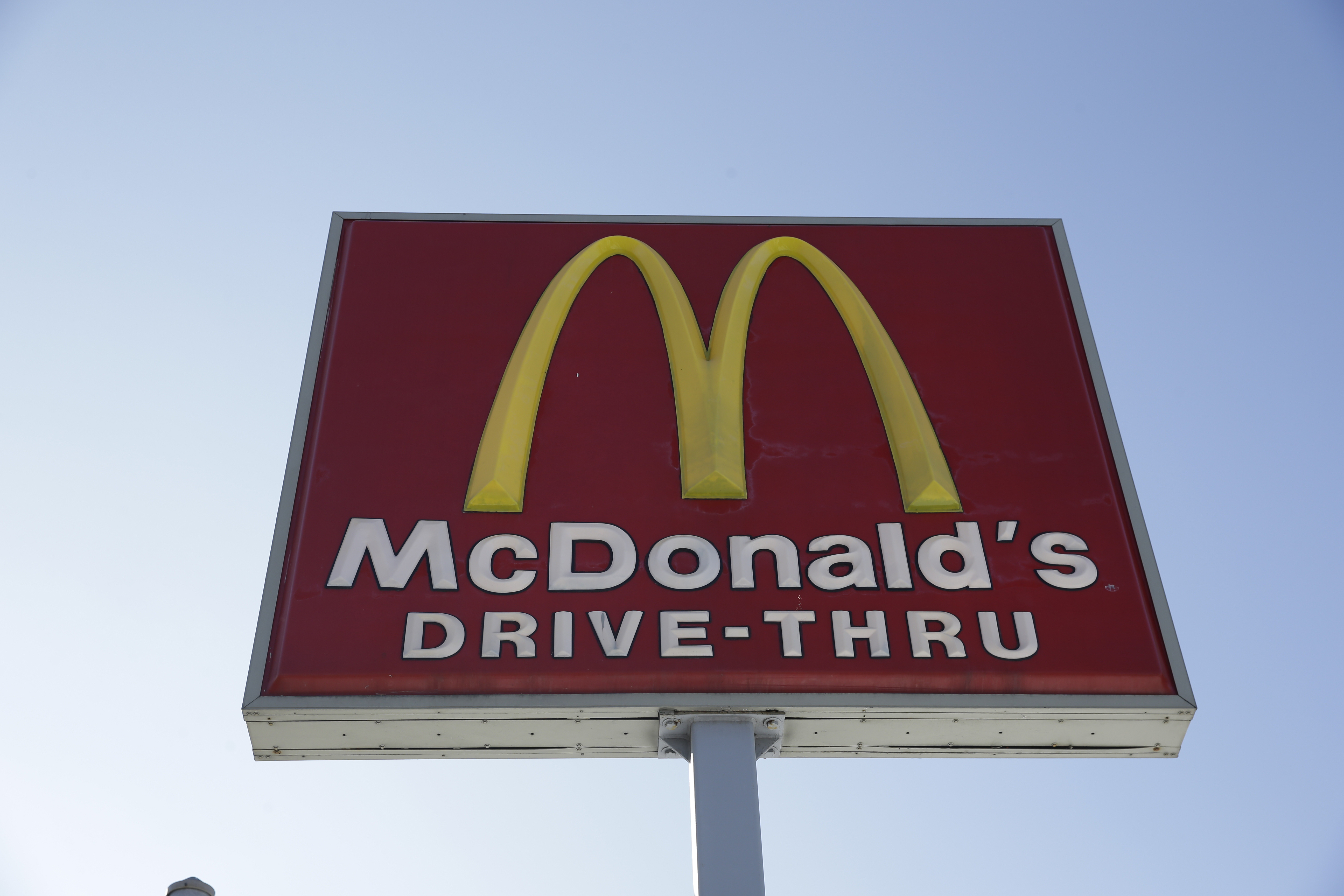 McDonald's key sales figure dips in April