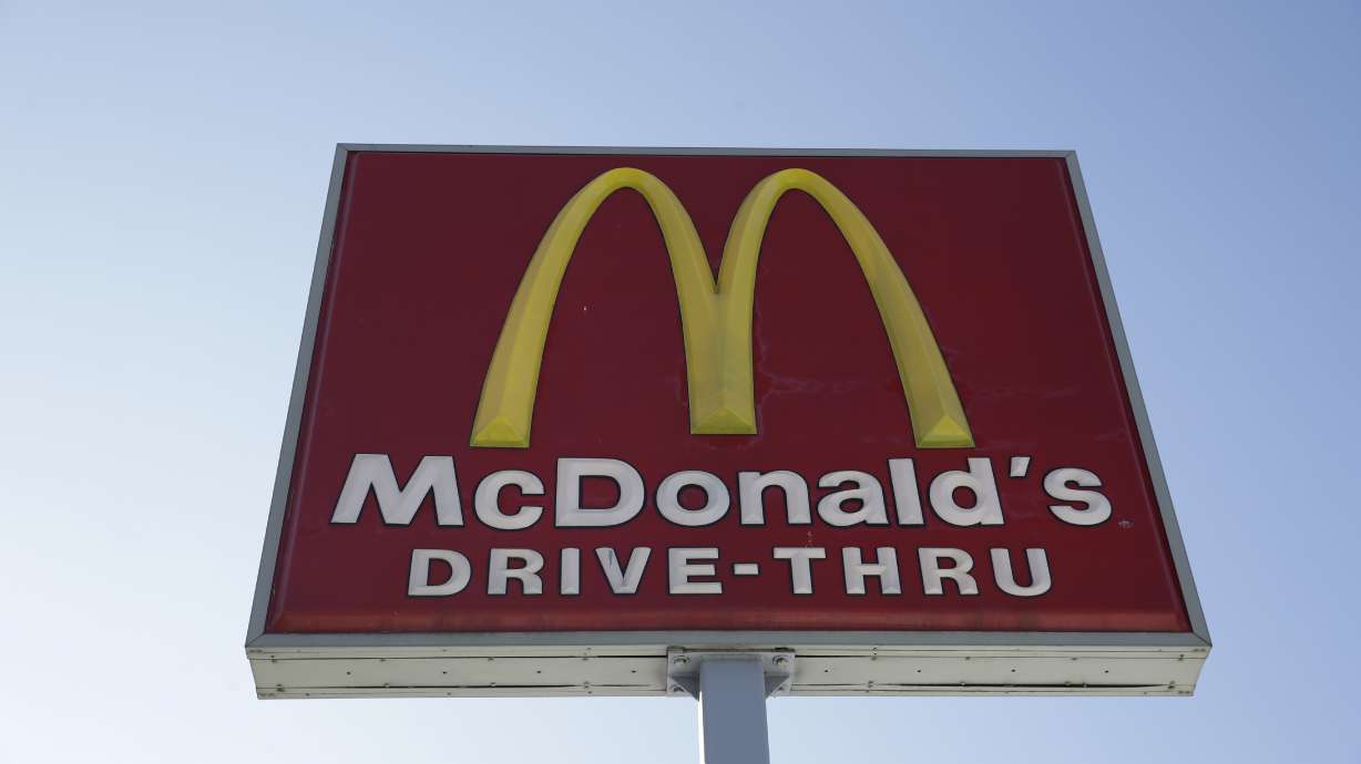 McDonald's key sales figure dips in April