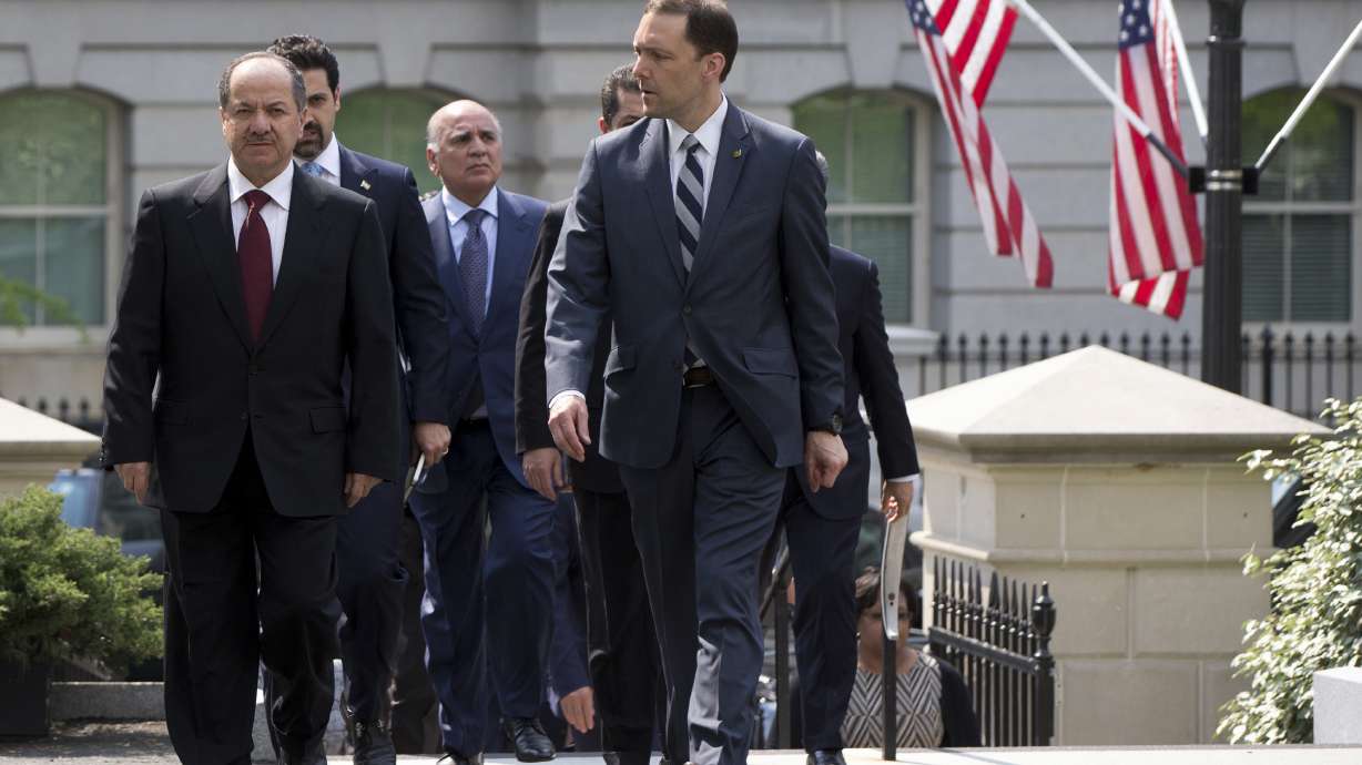 Kurdish leader reiterates his forces need for arms